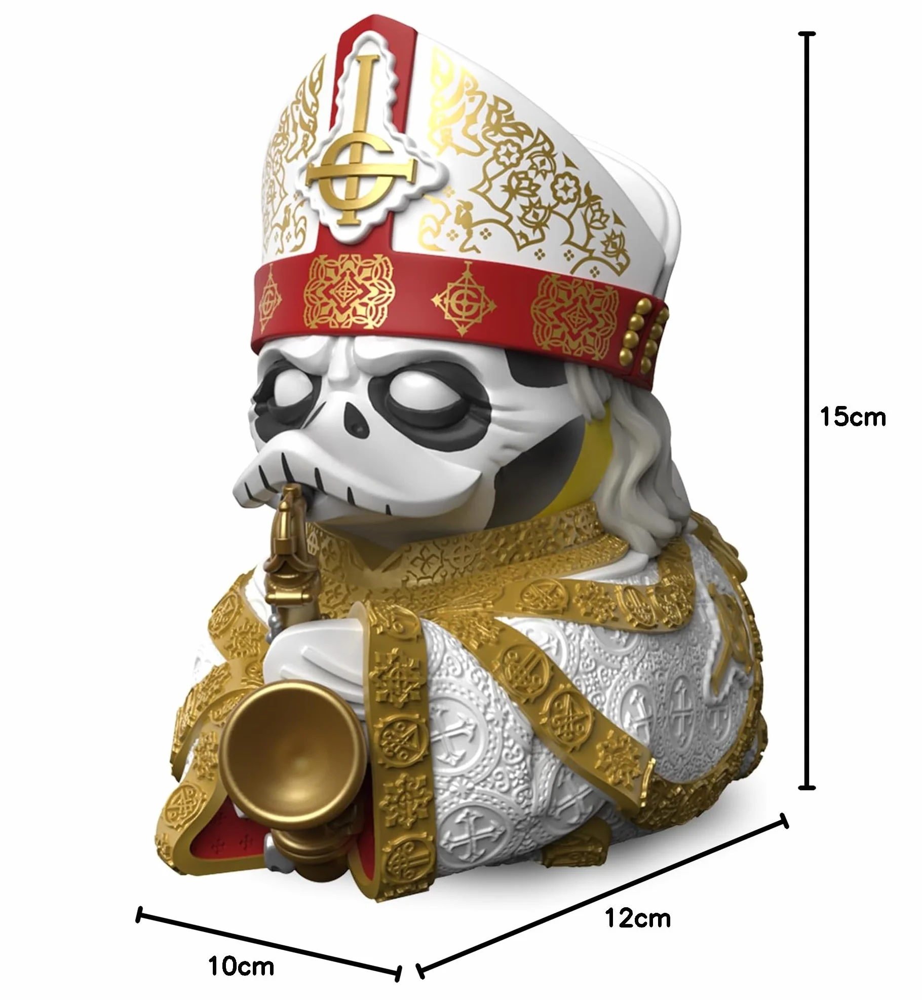 TUBBZ Edycja pudełkowa Duch Papa Nihil Cosplay gumowa kaczka winylowa figurka