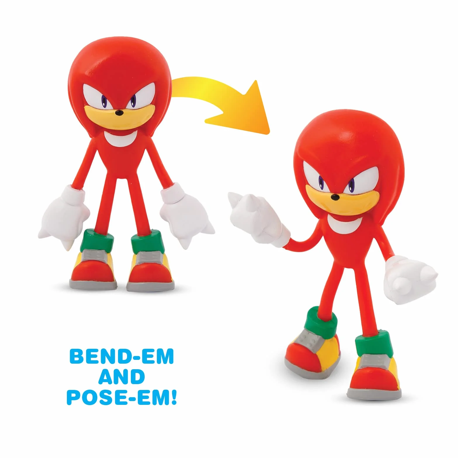 TCG Toys Bend-Ems Sonic The Hedgehog 4 Pack