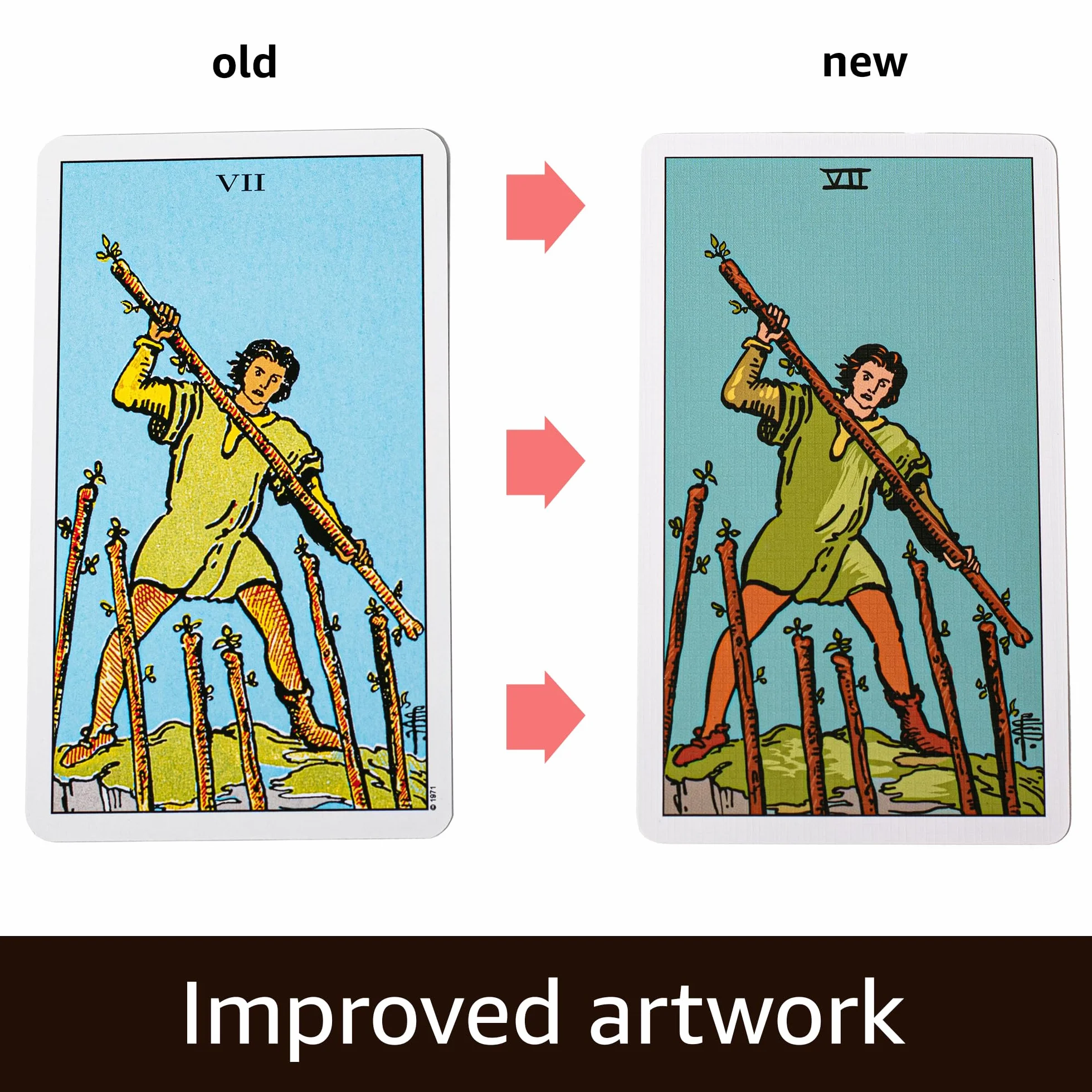 Da Brigh Oryginalny Tarot, Talia 78 Kart, Angielski