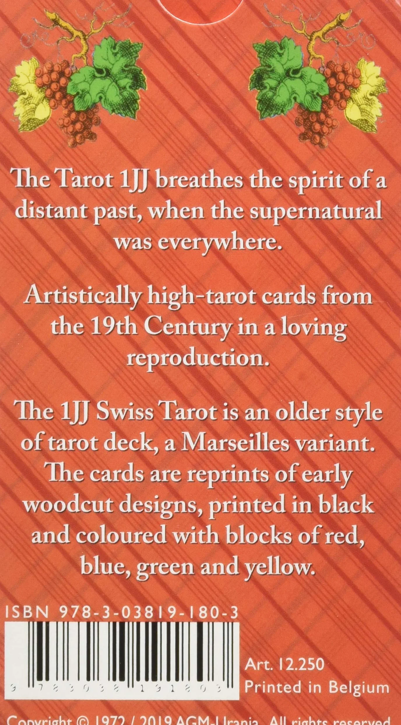 1JJ Swiss Tarot Cards GB: Complete with instructions