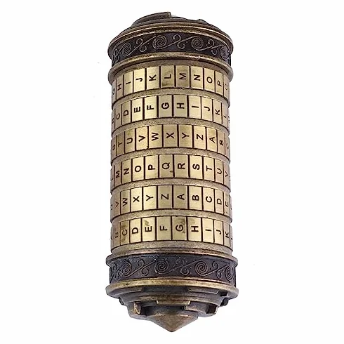 Cryptex, Secret Box Kod z Ukrytymi Przedziałami Kod Mini Kryptex Puzzle Puzzle Fajne Romantyczne Urodziny za Pudełko na Prezenty