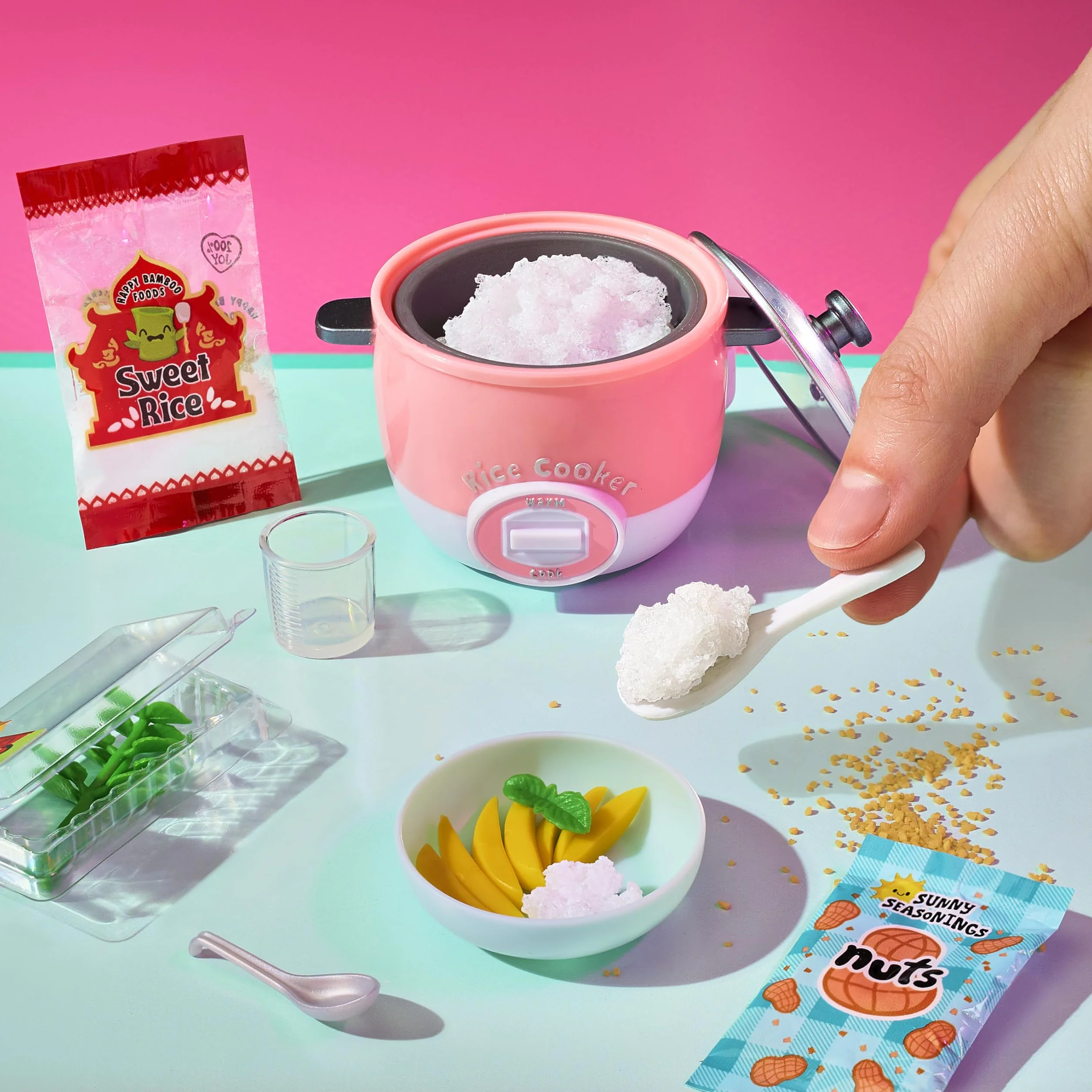 MGA's Miniverse Make It Mini From Scratch Appliances Series 3 - Działające Mini Urządzenia, Zestaw DIY z Żywicy dla Dzieci 8+