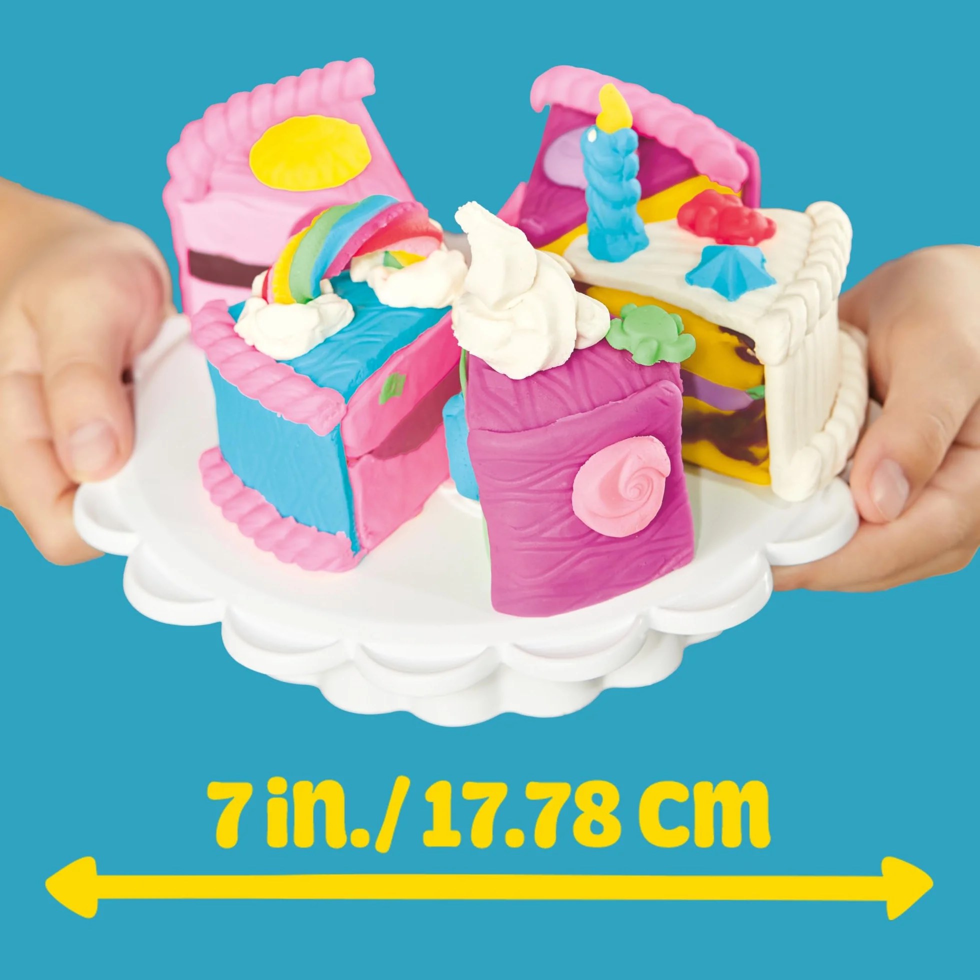 Zestaw do zabawy Play-Doh Super Slice Cake