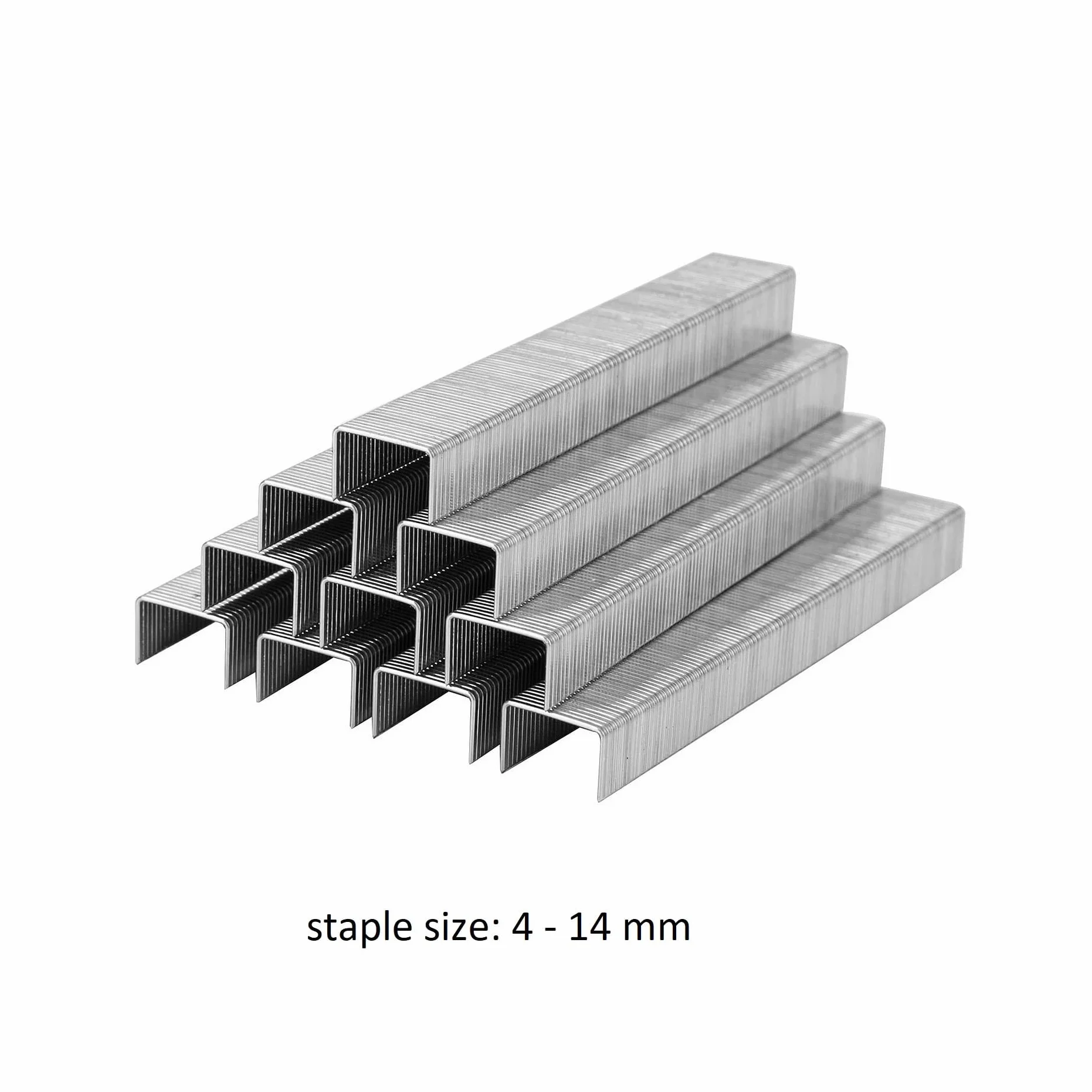 LEVIATAN 207016 zszywacz tapicerski, wydajny, metalowy zszywacz tapicerski, stabilna chromowana konstrukcja metalowa, do zszywek 4-14 mm