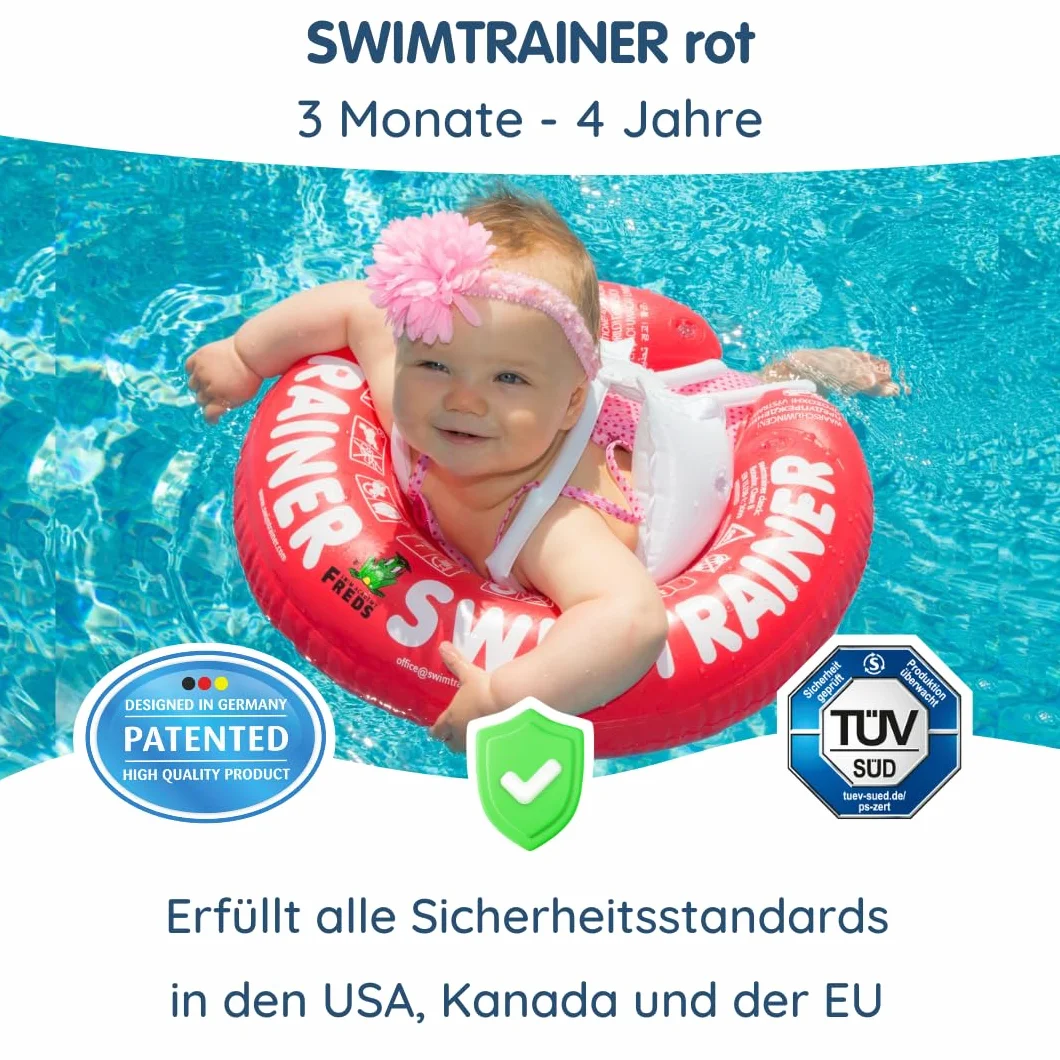 FREDS SWIM ACADEMY Trenażer Swimter 'Classic' (SwiMTRAINER "Classic" czerwony