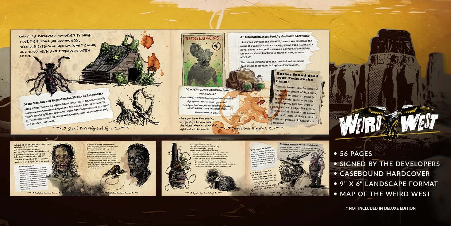 Artbook Pigman Joe's Tour du Weird West
