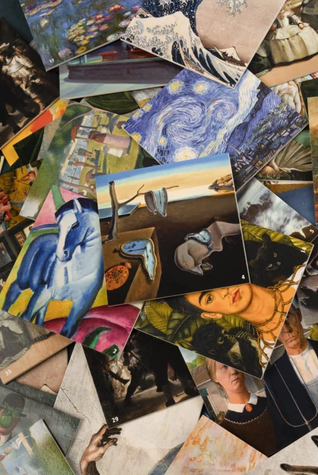 Das Kunst-Memo | The Art Matching Game: Die 36 berühmtesten Werke der Malerei | The 36 most famous Paintings