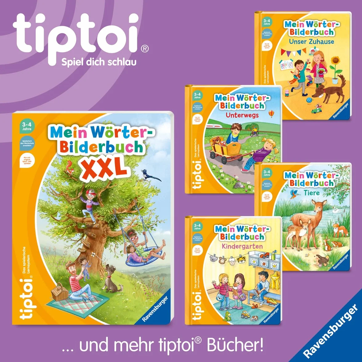 tiptoi® Mein Wörter-Bilderbuch Tiere