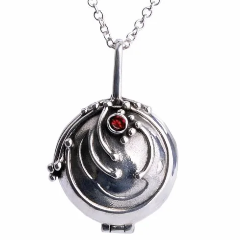 The Vampire Diaries Elena Vervain Pendant Necklace,Verbena Necklace for Women