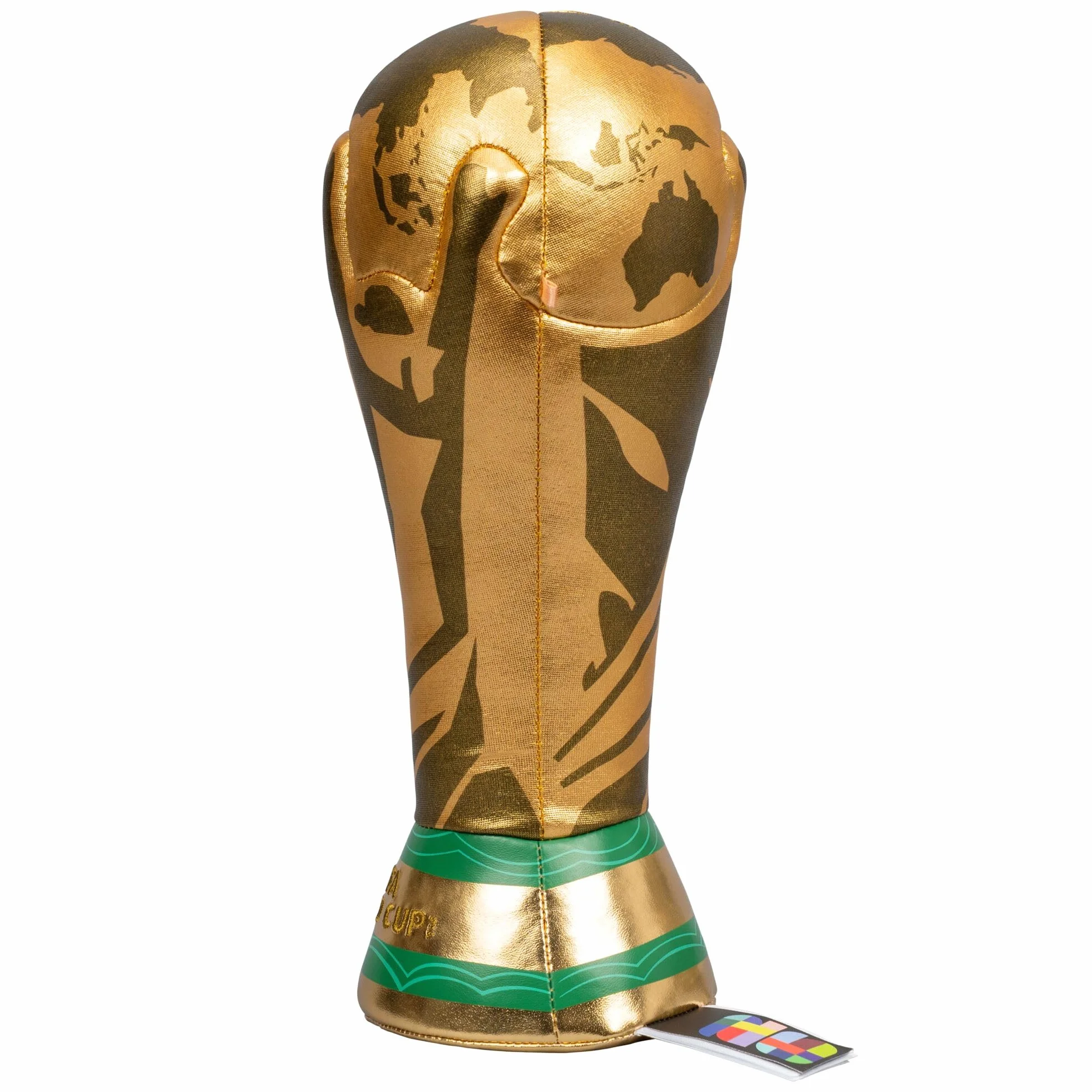 Jazwares FIFA® JPFI00012 World Cup 26™ puchar z pluszu, 25 cm, oficjalny artykuł kolekcjonerski 2026, od 3 lat, oficjalny produkt