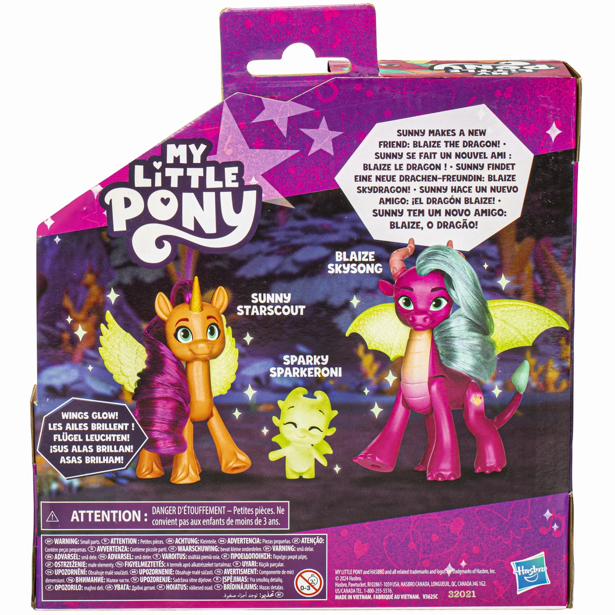 My Little Pony Zabawki Dragon Light Reveal z serialu My Little Pony: Opowiedz swoją historię
