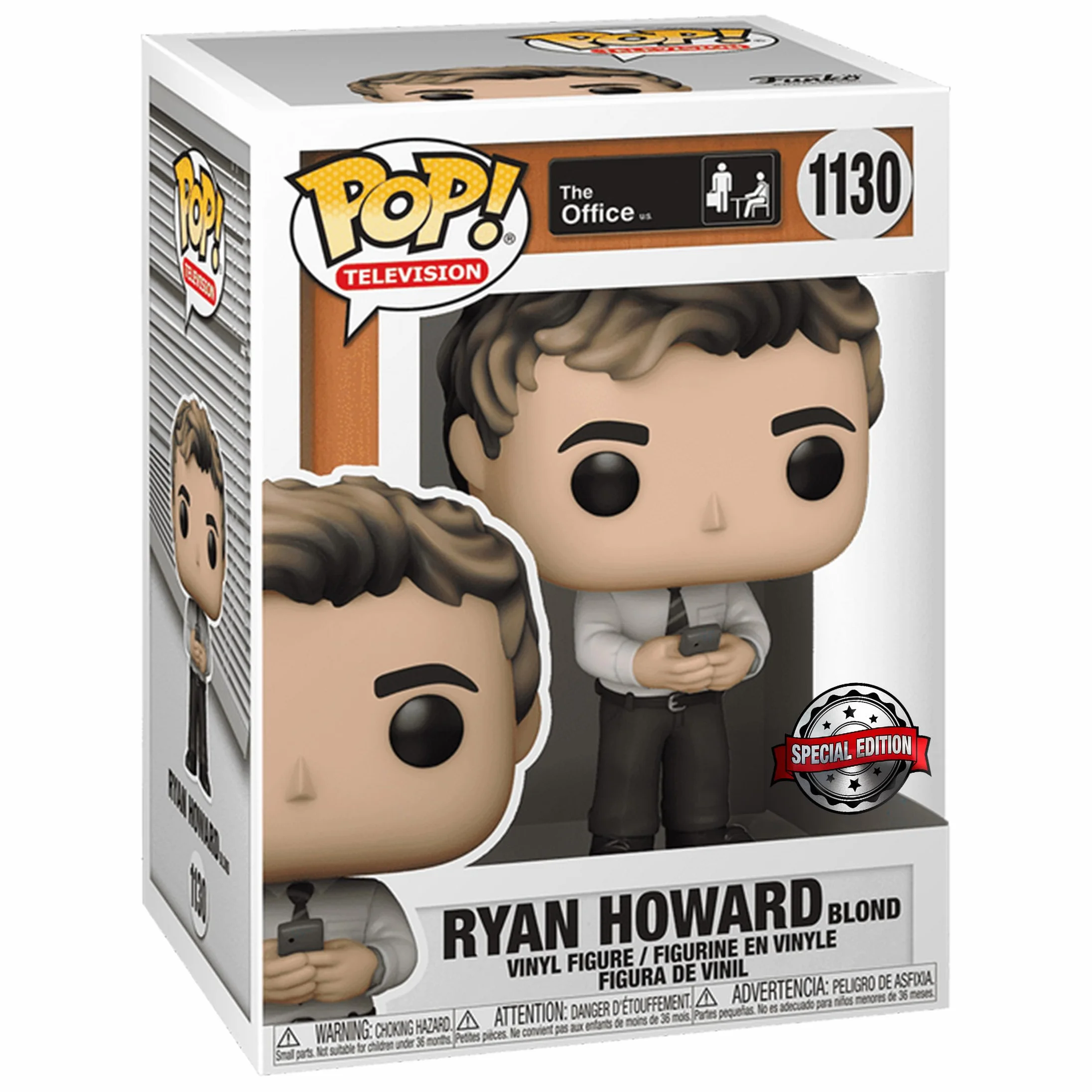 Funko Pop The Office Ryan Howard Blonde Hair
