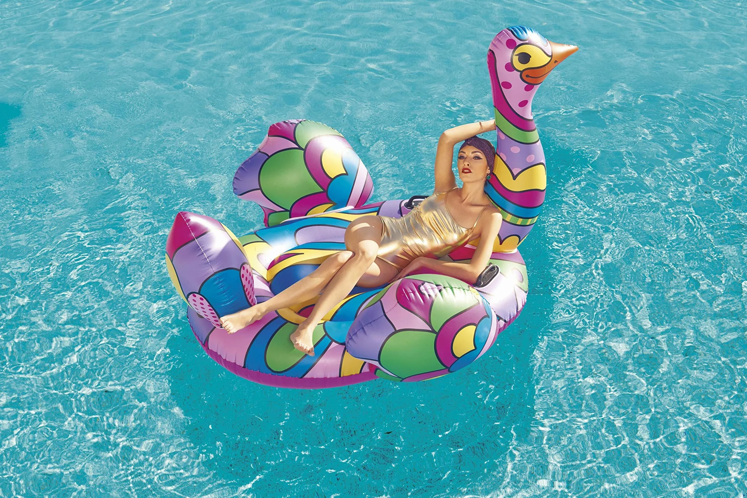 Bestway 1041117Xxx21 6'3" X 65.5"/1.90M X 1.66M Pop Ostrich