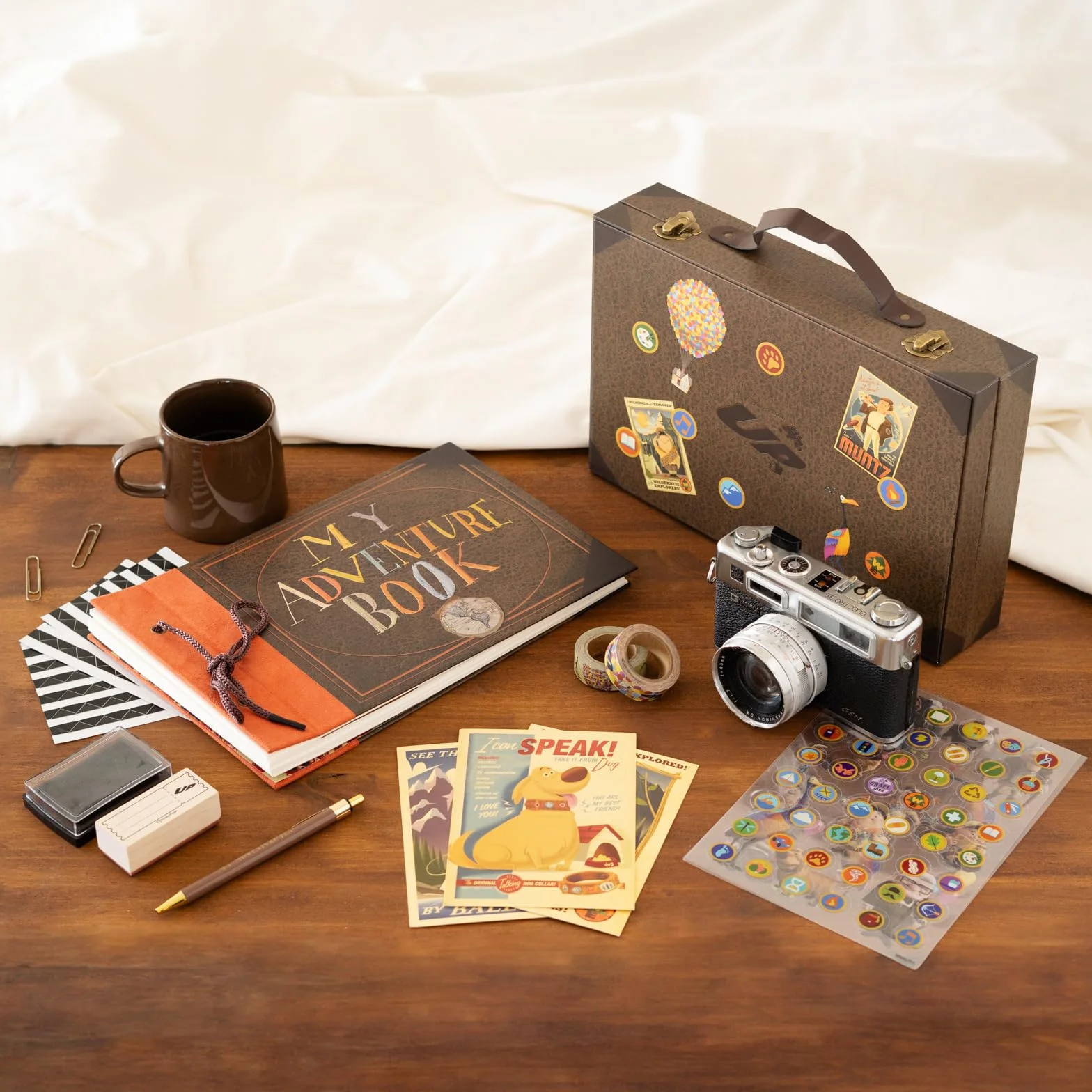 Grupo Erik Scrapbook Set - Disney UP | Pixar Up Adventure Book, Photo Album, Scrapbook, Gifts, Merchandise for Her & Him