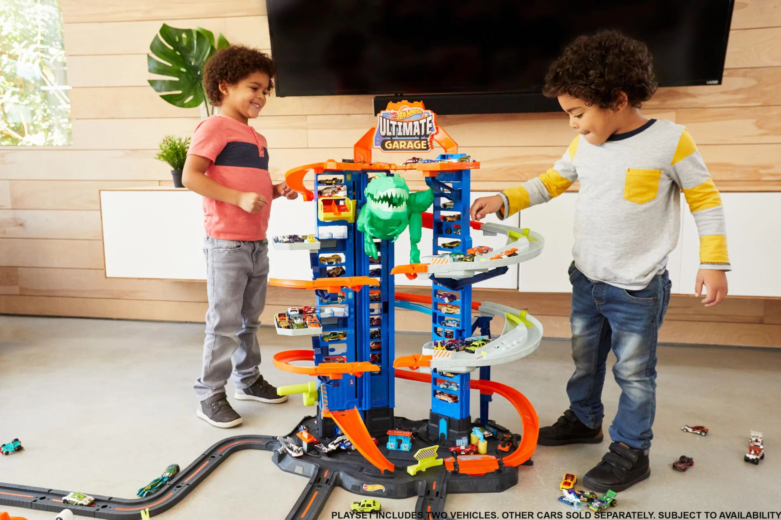 Hot Wheels Hw Ultimate Garage City Robo Beasts Zestaw do Zabawy, Wielokolorowy, Od 5 lat