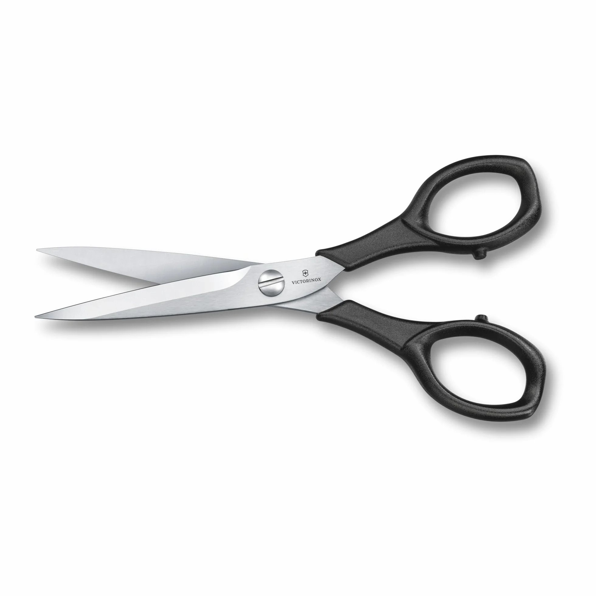 Victorinox Nożyczki domowe "Włochy", nożyczki rzemieślnicze, nożyczki do papieru, ostrze ostre, 16 cm, solidny plastikowy uchwyt, stal nierdzewna, czarny
