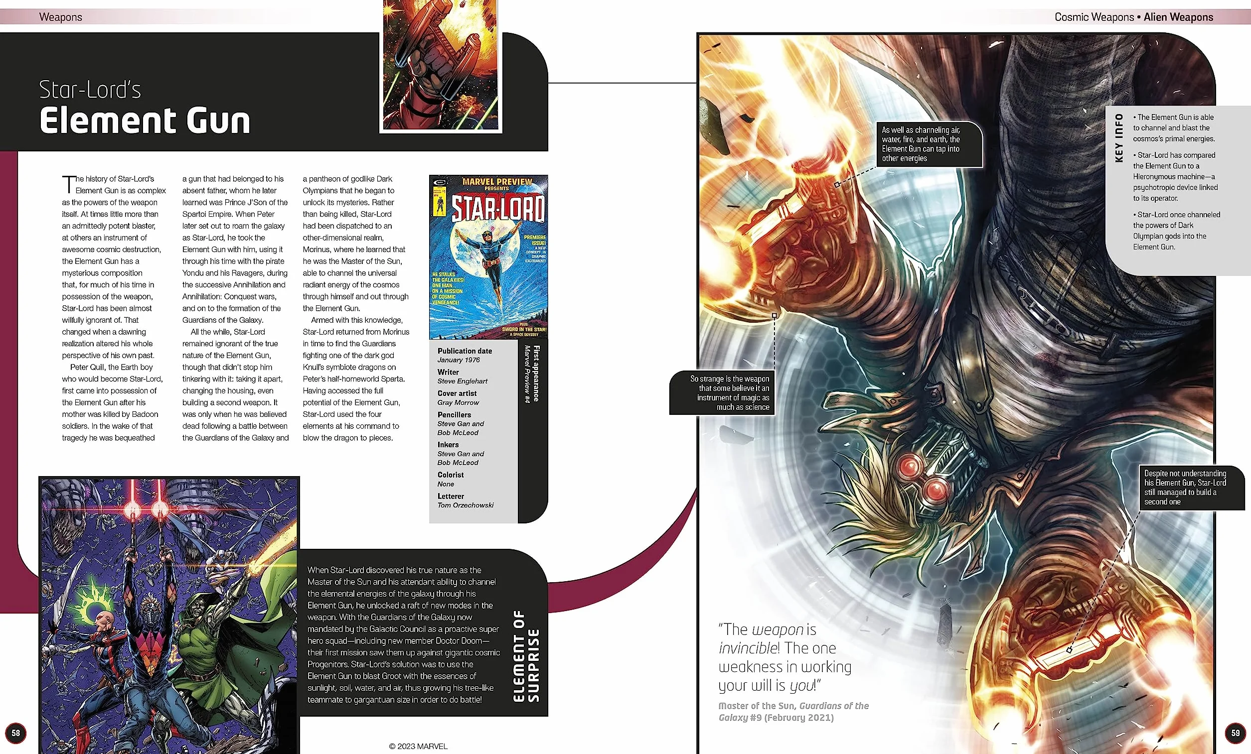 Marvel Arms and Armour: The Mightiest Weapons and Technology in the Universe