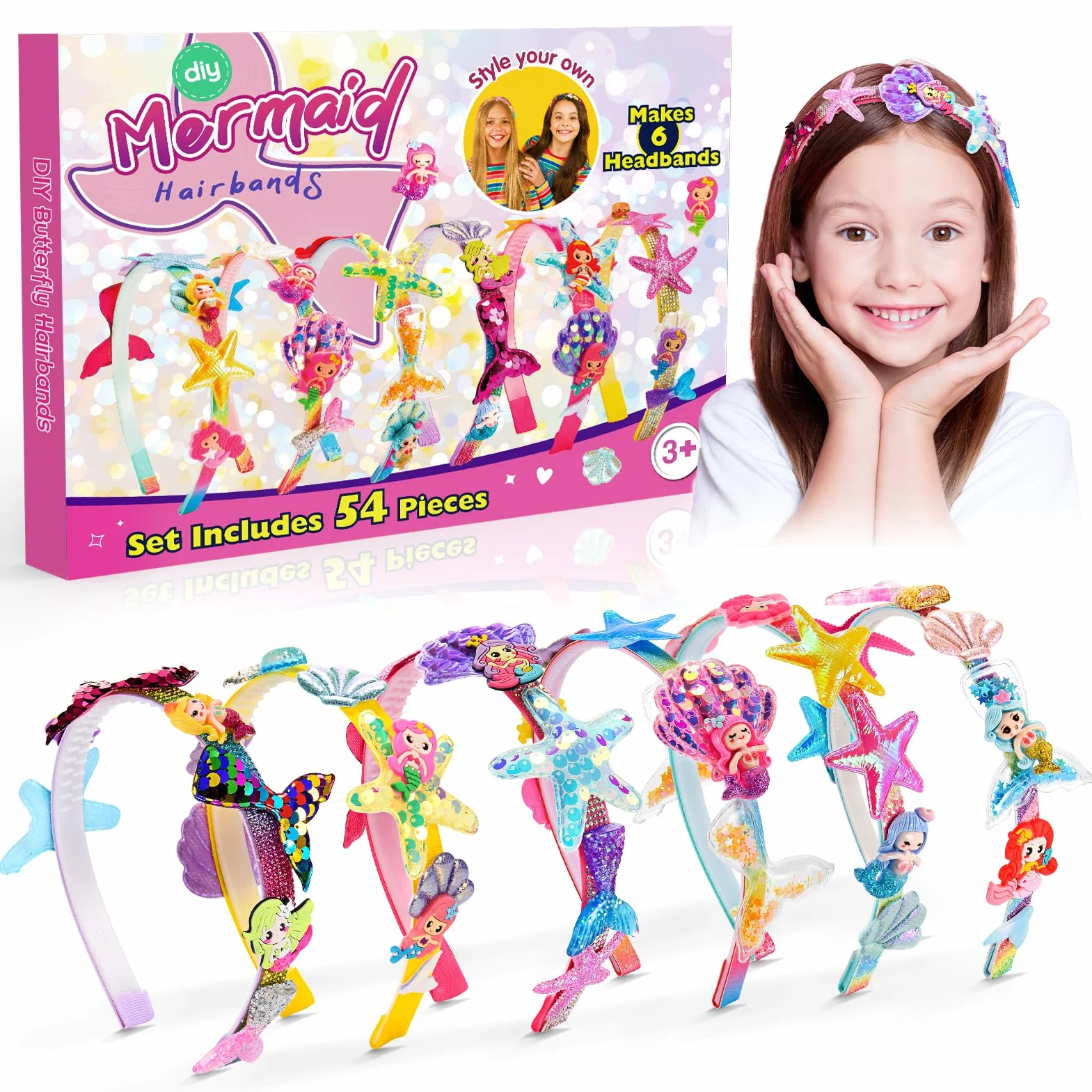 HappyKidsClub Prezent dla dziewczynki Zabawki i zajęcia manualne dla dzieci w wieku 4–11 lat