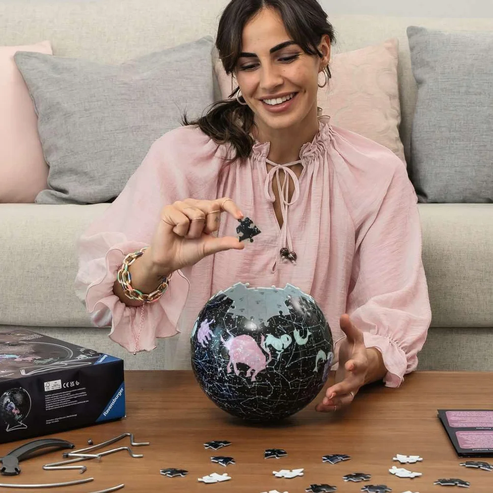 Puzzle 3D Globus konstelacje