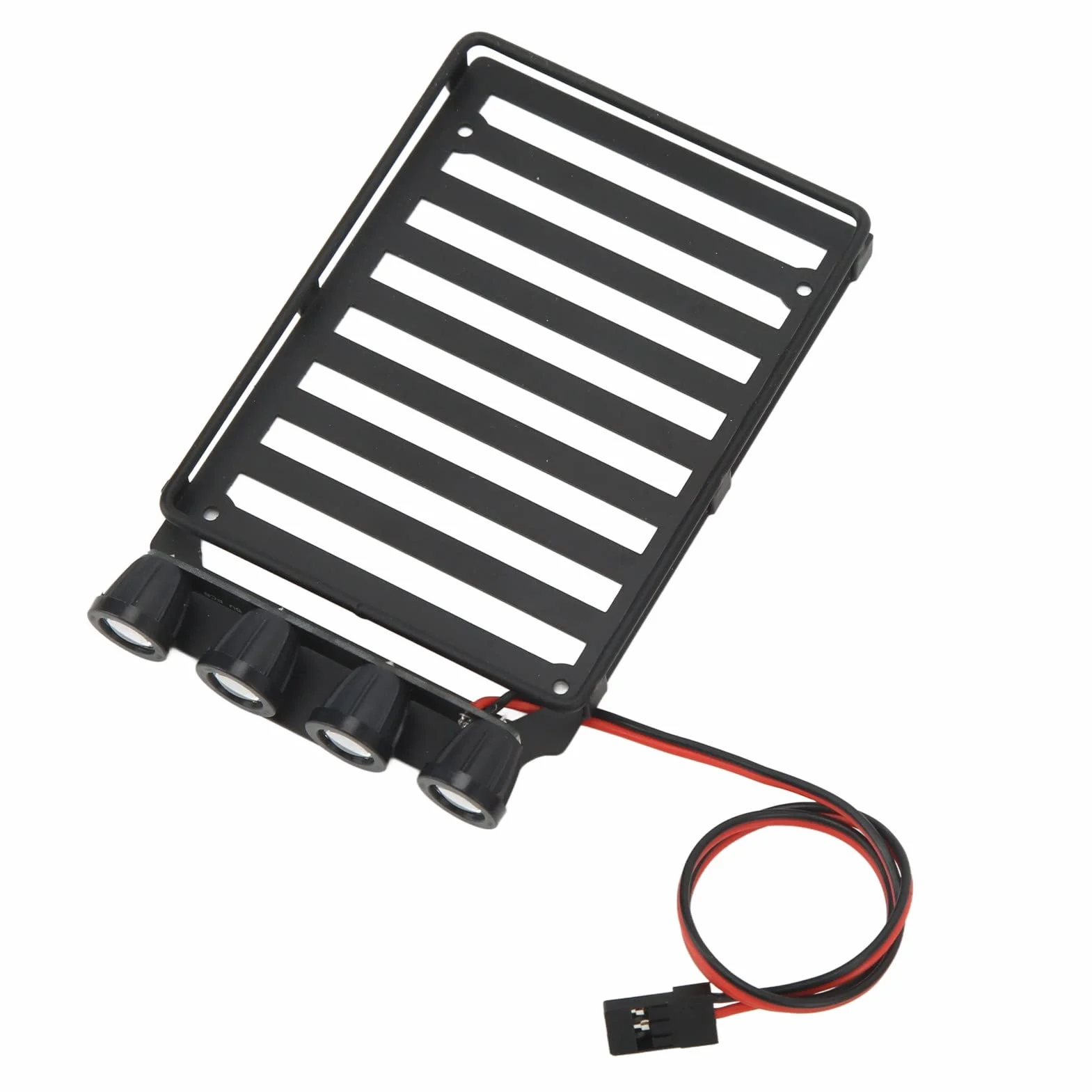 Dilwe Bagażnik Dachowy RC ze światłem LED Axial SCX24 1:24 Plastikowy