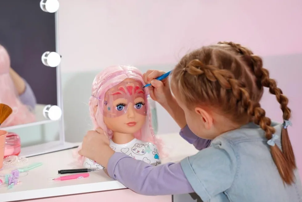 BABY Born 836033 Styling Head Artist, Multi