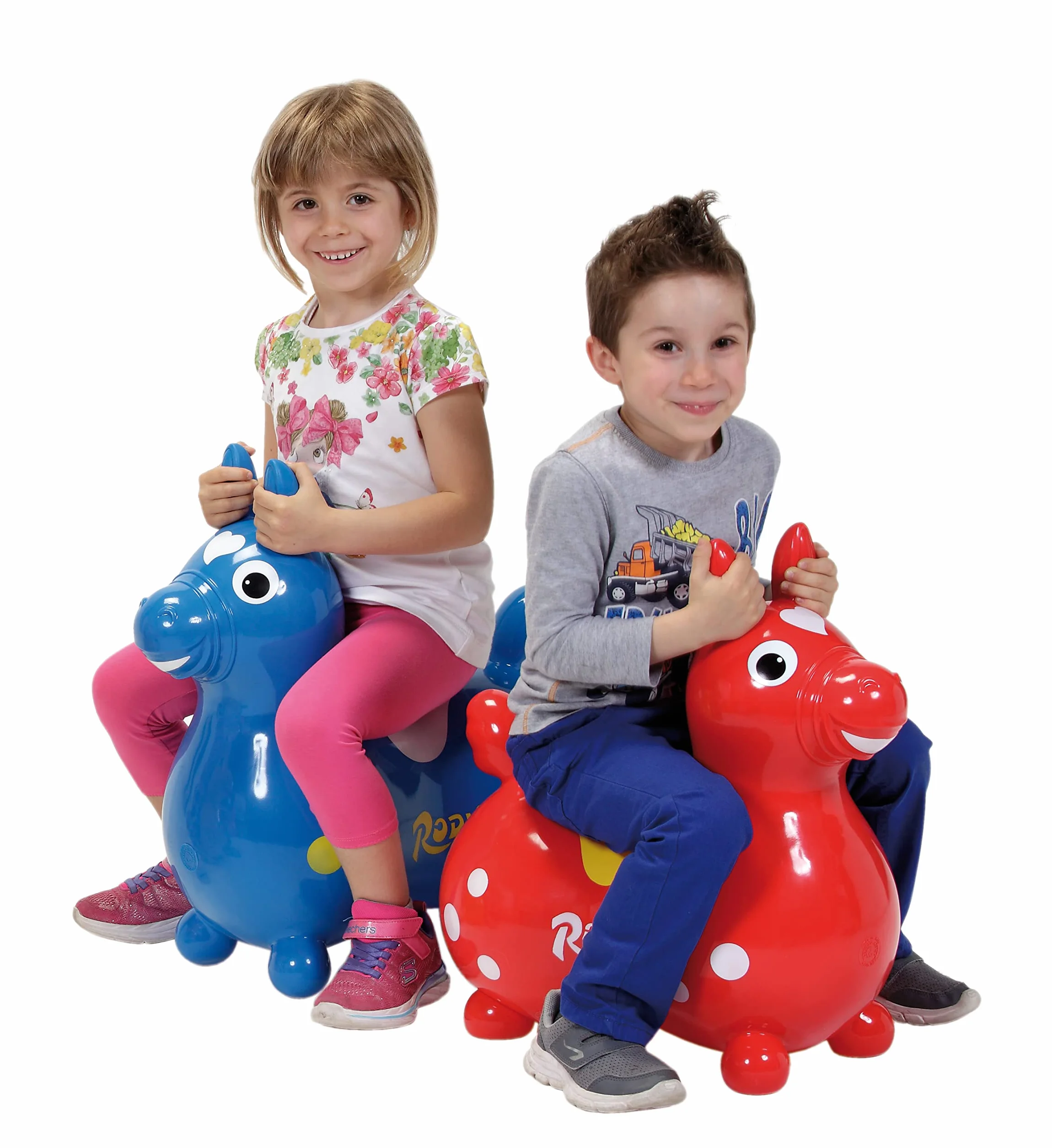 Jakobs 4019960 Rody Dmuchany Koń Skaczący, Czerwony