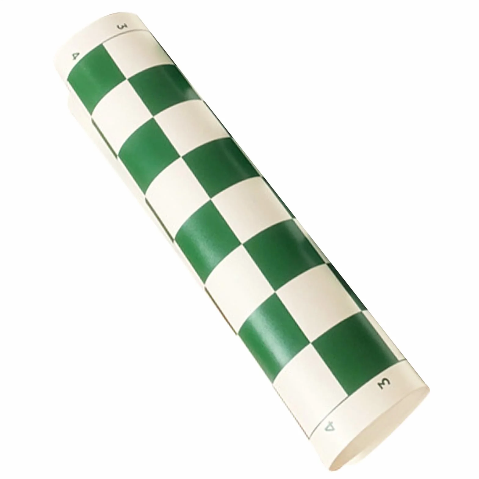 Generisch Tournament Chess Mat – składana deska do szachowania | 40 x 35 cm, zwijana płyta winylowa z lekką konstrukcją, przenośna deska do gry w podróż, na chessboard i warcaby