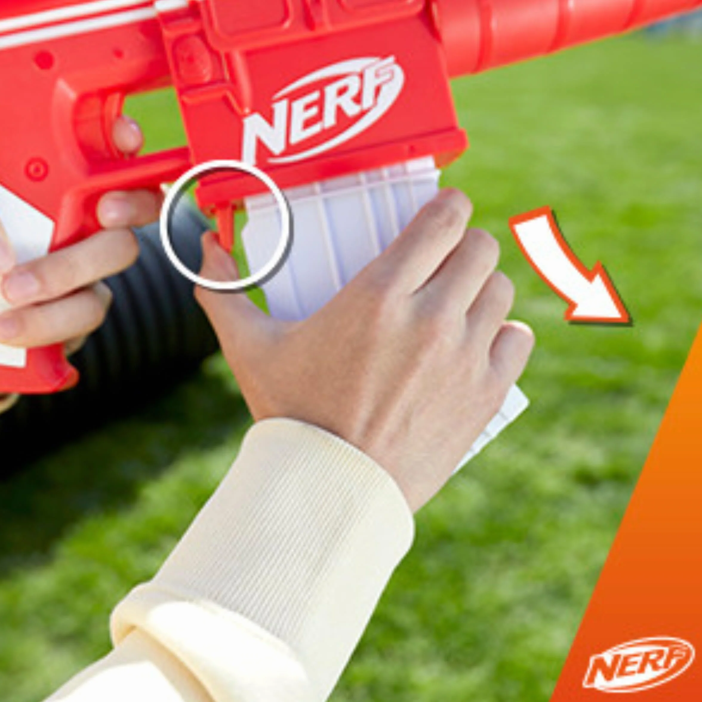 NERF Zautomatyzowana wyrzutnia strzałek Nerf Fortnite Insightful