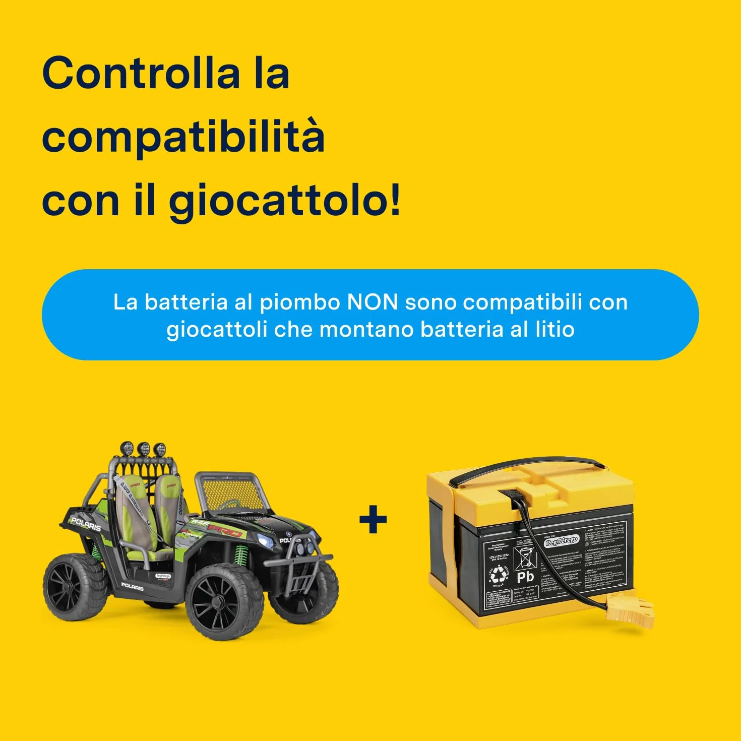 Peg Perego Bateria 24 V 12 Ah
