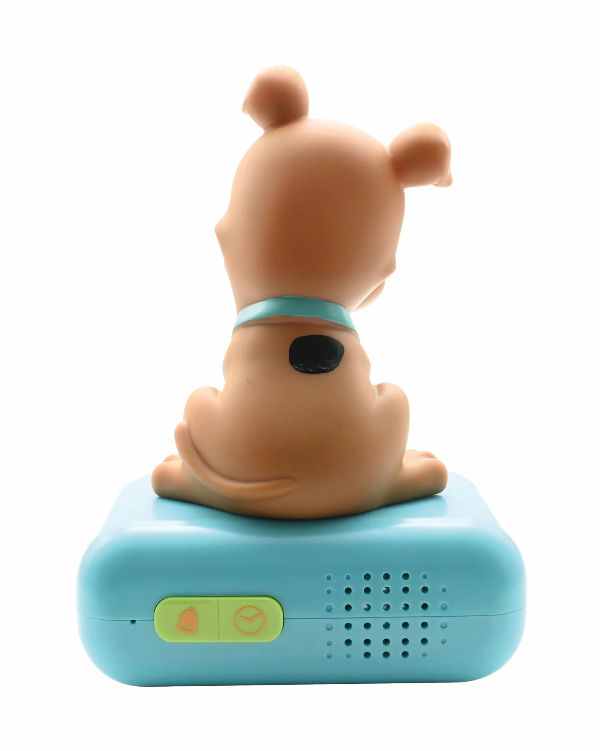 LEXIBOOK, Scooby-Doo, budzik nocny, dźwięki i melodie, podświetlany ekran LCD, świecący, drzemka, brązowy/zielony, RL800SDLXB