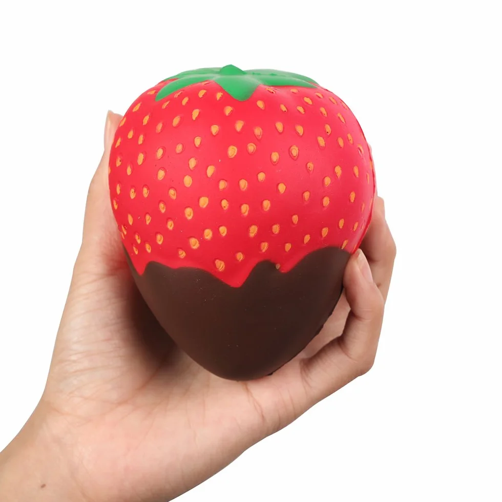 Anboor Squeeze Toys Truskawkowa Czekolada Powolny wzrost Squishy Anti Stress Pachn?cy Kawaii Ulga w l?ku Du?a