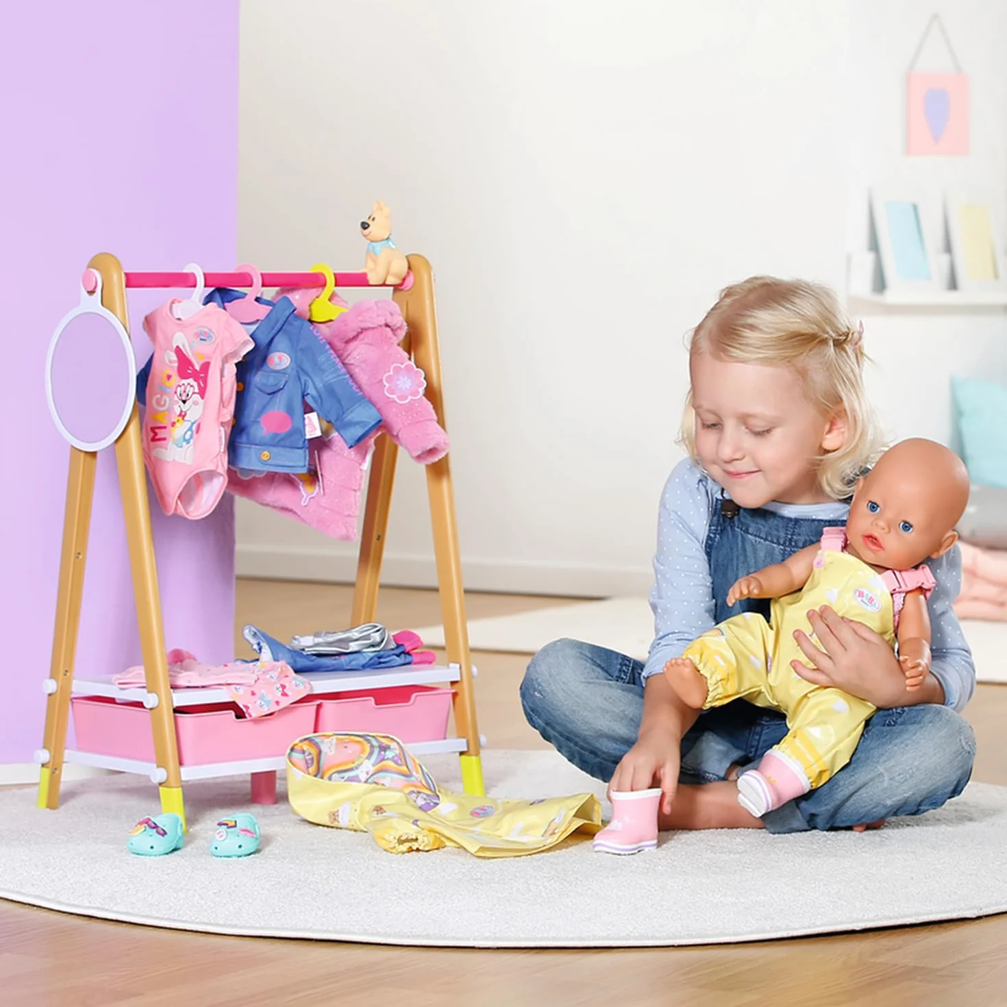 Baby Born Oufit przeciwdeszczowy dla lalek 43 cm