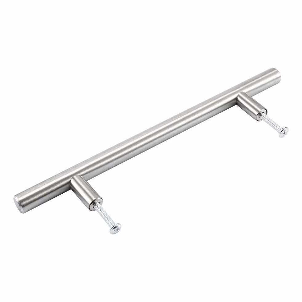 20 x uchwyty do szafek kuchennych ze stali nierdzewnej, średnica 12 mm, odległość od środka 128 mm, klamka, uchwyt w kształcie litery T kuchnia, szuflada, sypialnia i meble