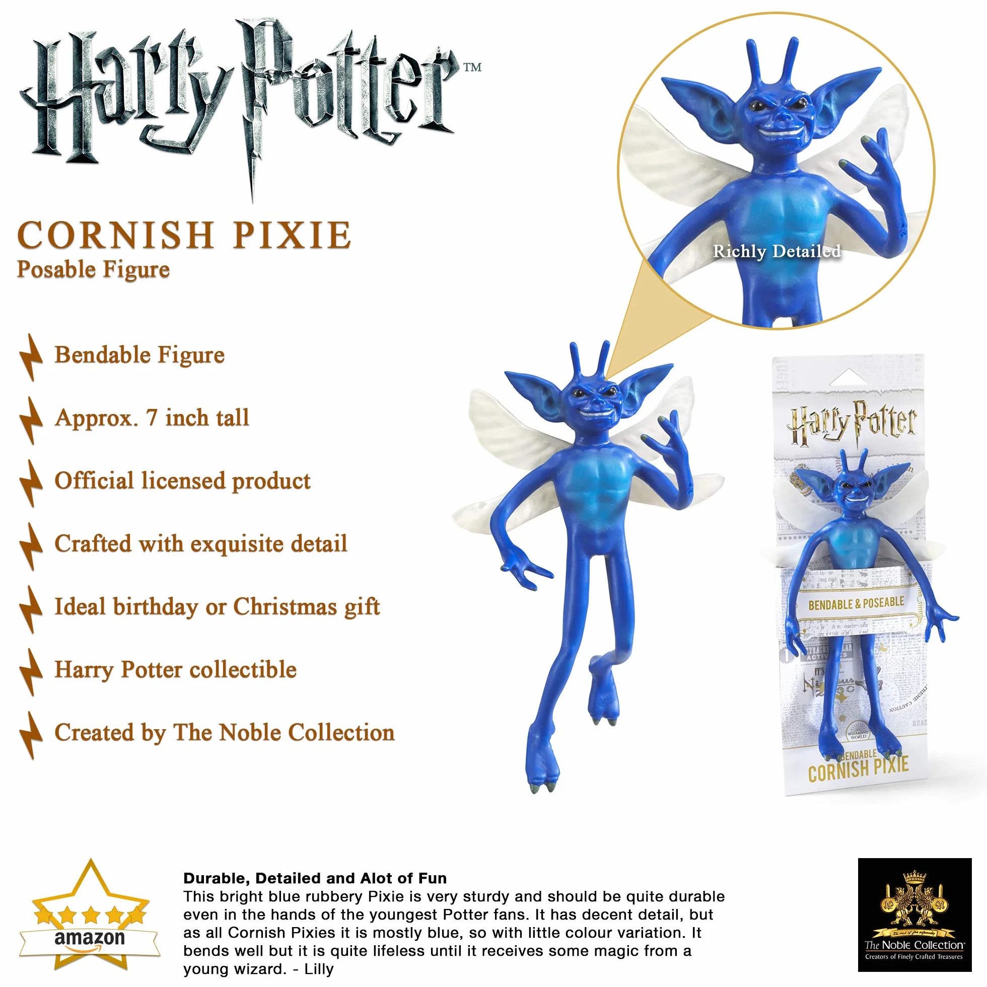 Figurka Ciągliwa Cornish Elf 18 cm