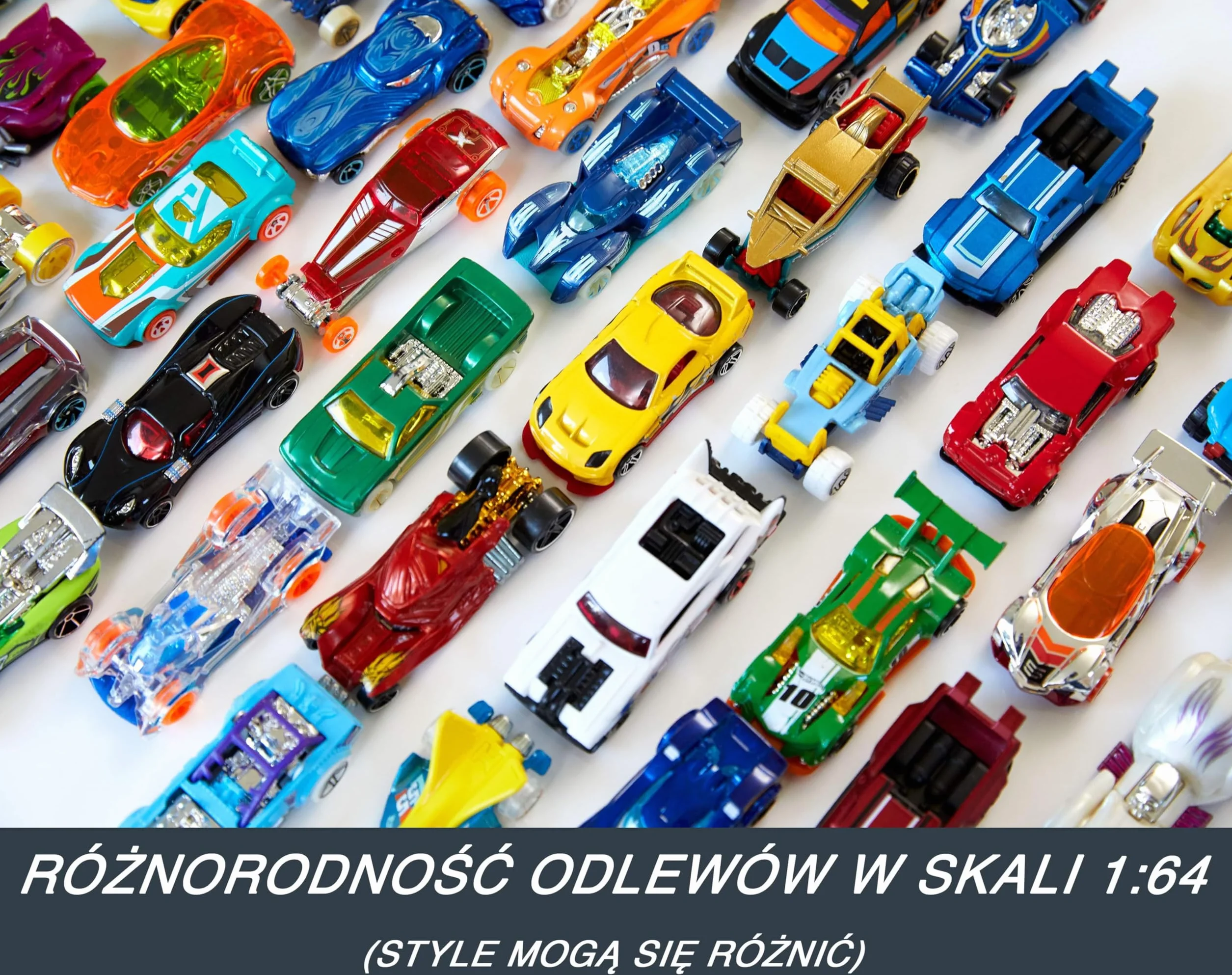 Hot Wheels Samochodziki, Zestaw 50 zabawkowych pojazdów w skali 1:64, Pojedynczo zapakowane, odpowiednie na drobne upominki lub do kolekcji Hot Wheels, V6697