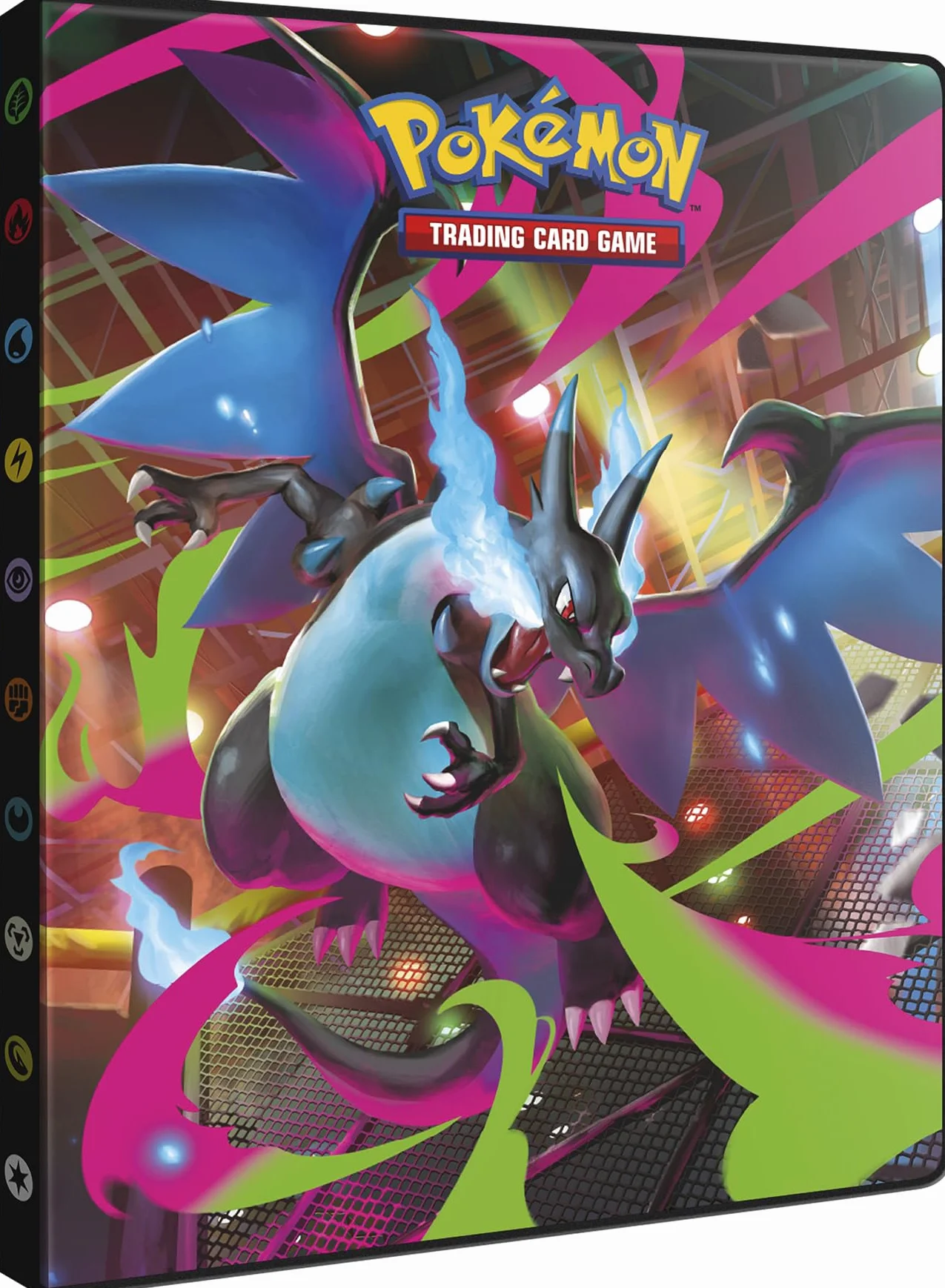 Asmodee Ultra Pro Pokémon Mega-Evolution Fantasmagoryczne płomienie ME02 Notatnik na karty 252 karty Akcesoria do kart kolekcjonerskich