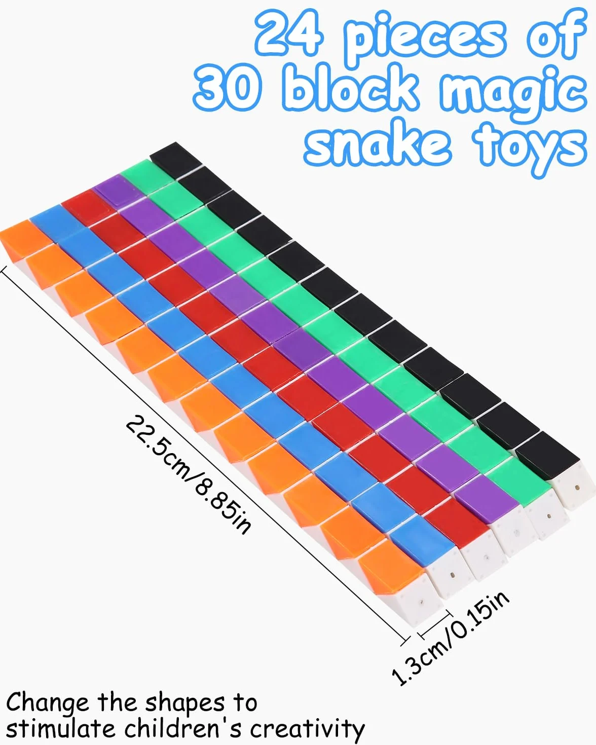30 sztuk 24 klocki magiczne kostki węża,magiczny wąż,Prezent urodzinowy dla dzieci,zabawka dla dzieci,mini skręcane puzzle kostki,inteligencja,upominki na przyjęcie urodzinowe