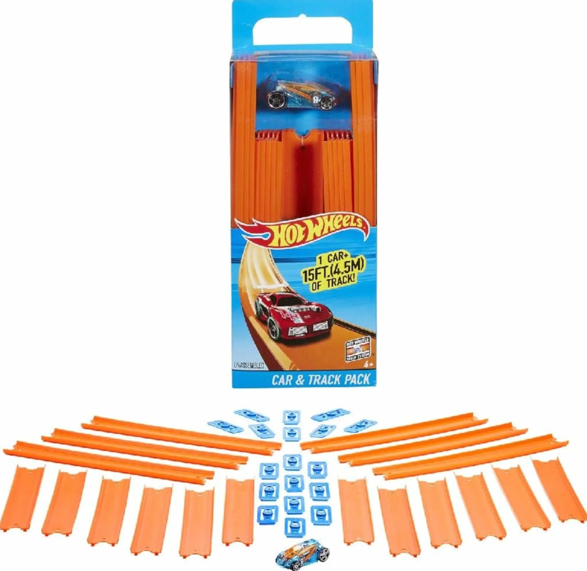 Hot Wheels tor prosty + autko