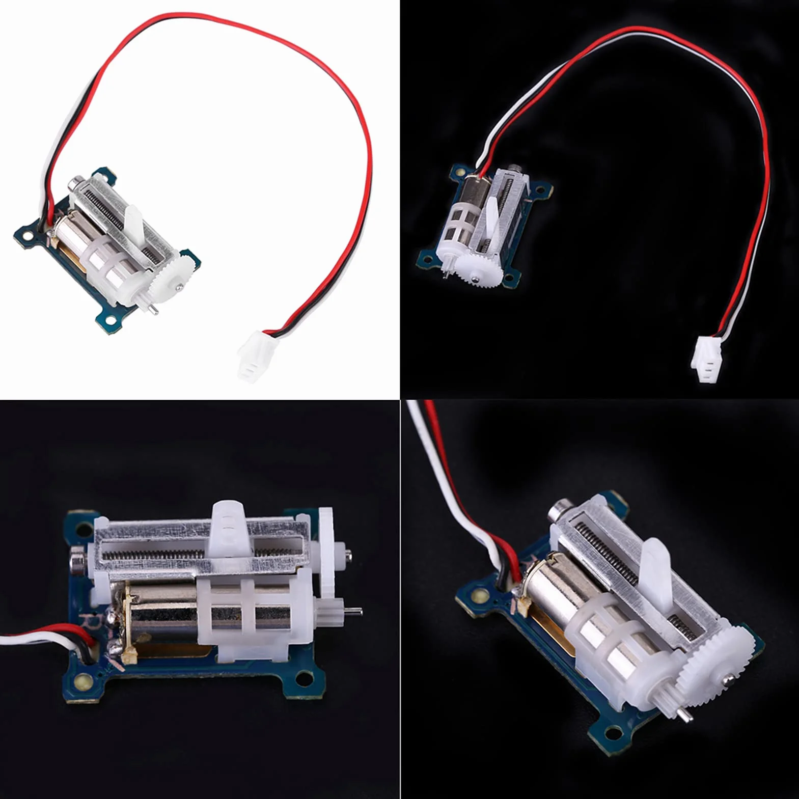 Serwo Liniowe Micro 1.5g, Cyfrowy Analogowy, 3.7V-5V, Siłownik Liniowy do Modeli Samolotów RC i Pojazdów, 15x20mm