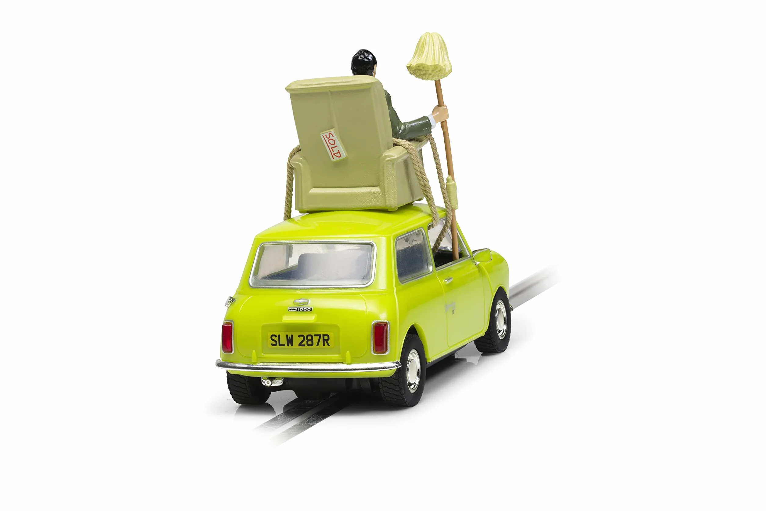 Scalextric C4334 Mr Bean Mini zielony zestaw do samodzielnego montażu