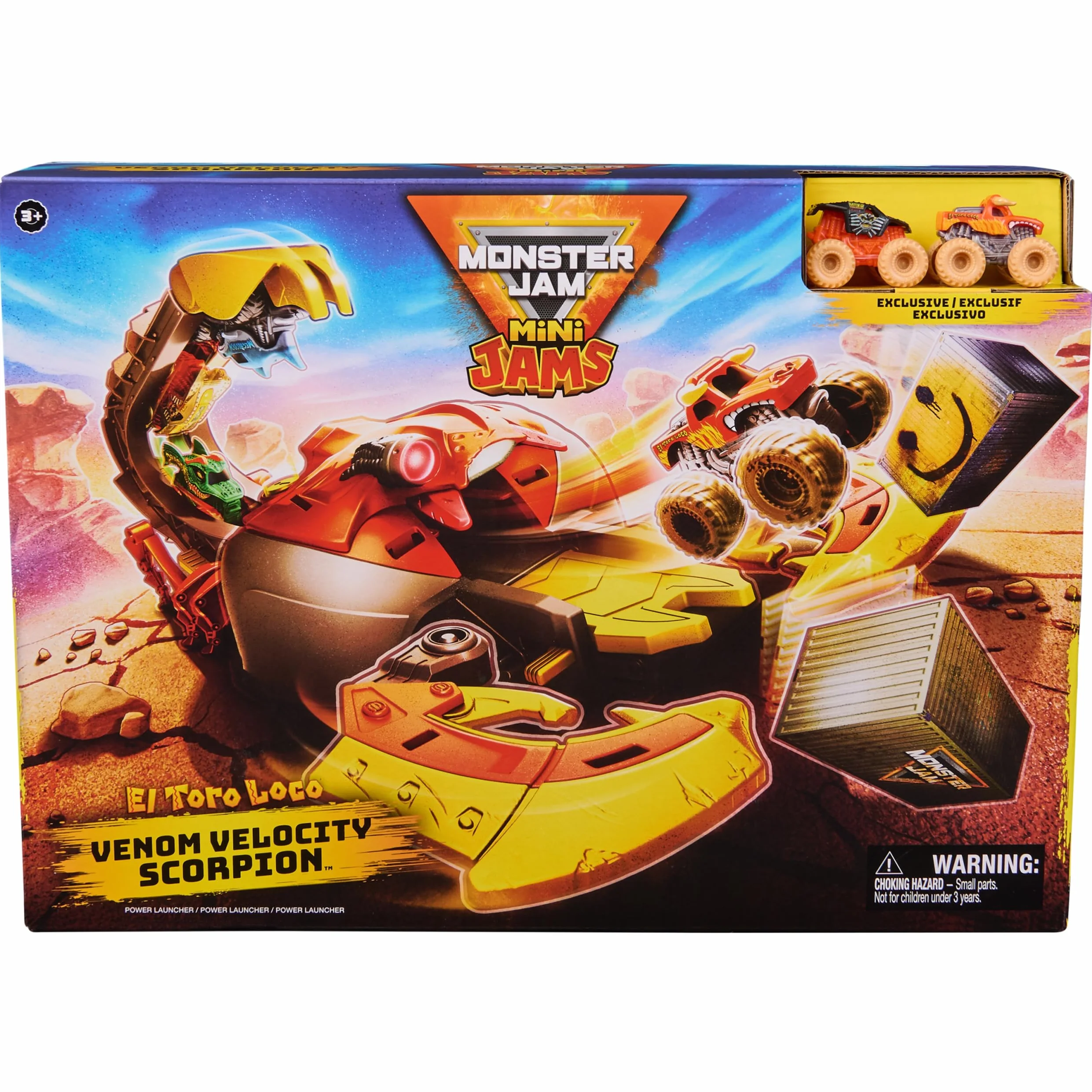 Monster Jam Mini Skorpion Playset
