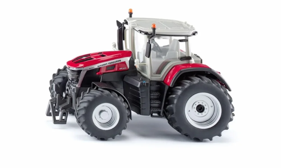 siku 6885, Massey Ferguson 9S Traktor, 1:32, Zdalnie sterowany, Zdalne sterowanie przez Bluetooth w aplikacji, Bez modułu zdalnego sterowania, Metal/Tworzywo sztuczne, Czerwony