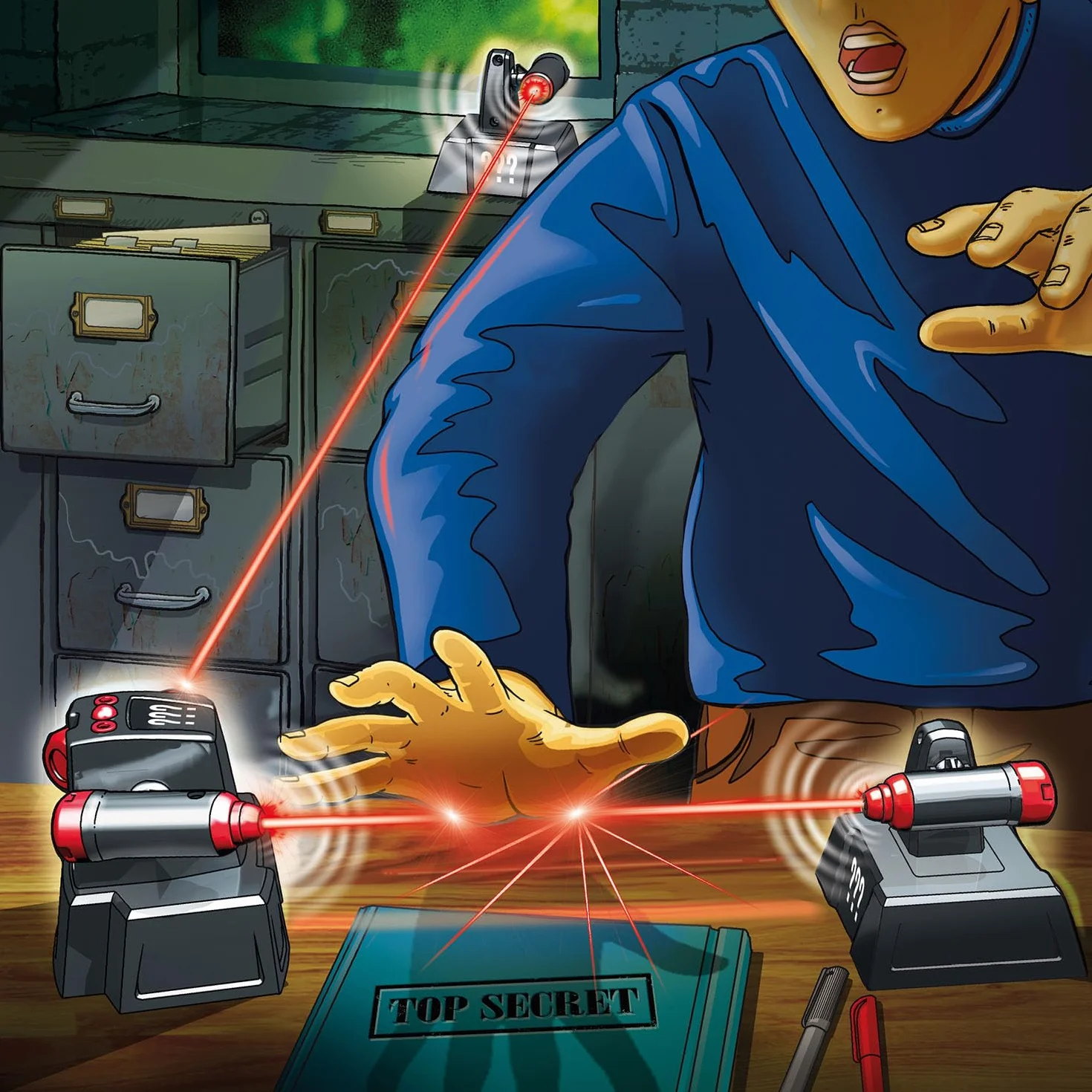 Die drei ??? - Sicherheitssystem: Detektiv-Set