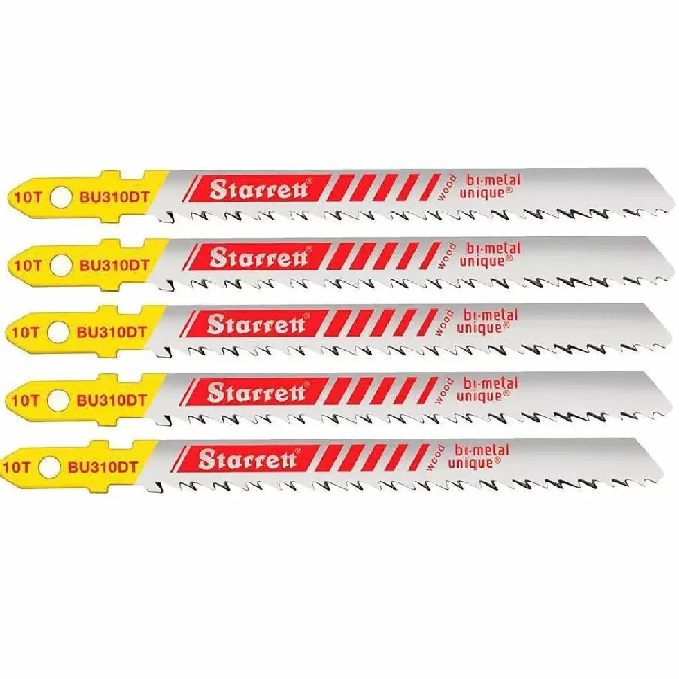 Starrett BU310DT brzeszczot do cięcia drewna, 10 zębów na cal, opakowanie 5 szt.