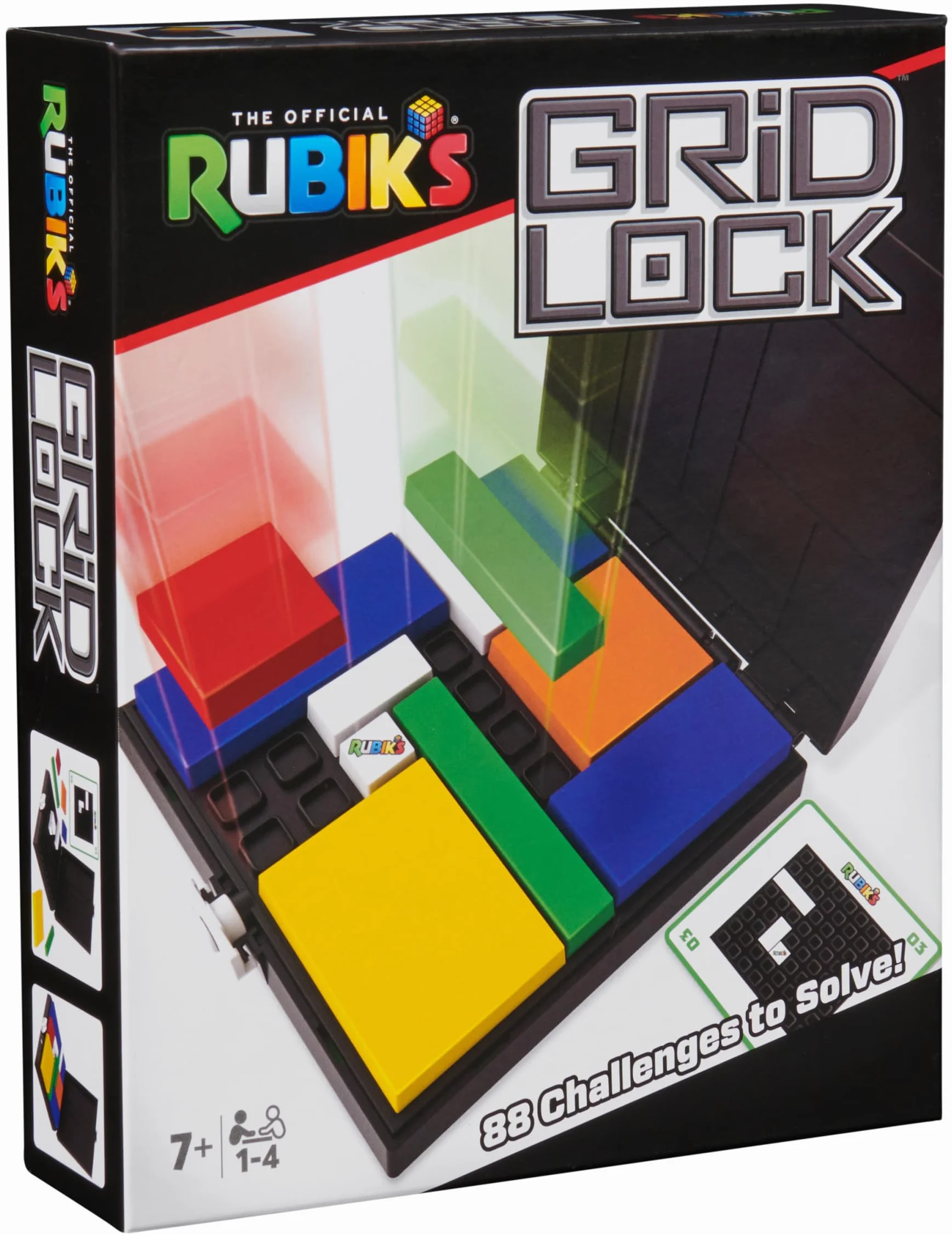 Kostka Rubika Gridlock gra logiczna dla dorosłych i dzieci od 7 lat