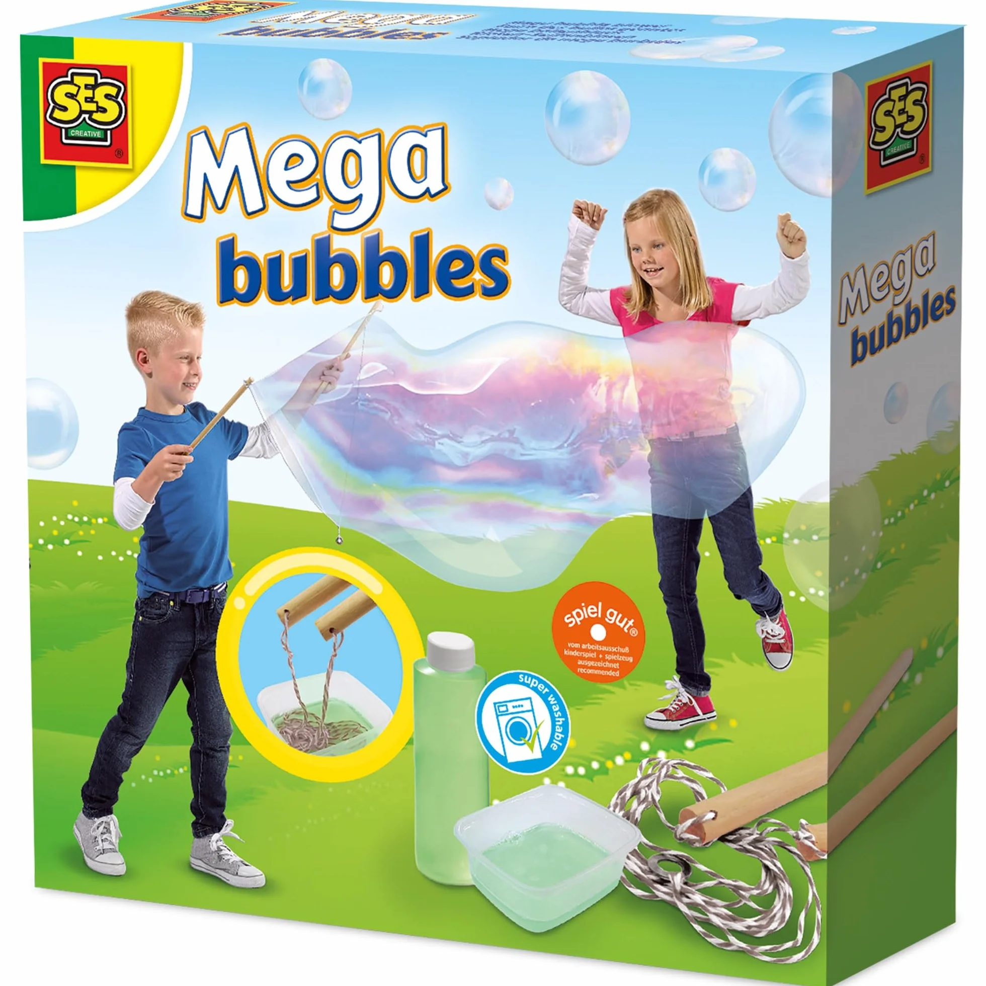 SES Creative 02251 Mega Bubbles, wielokolorowy, XXL