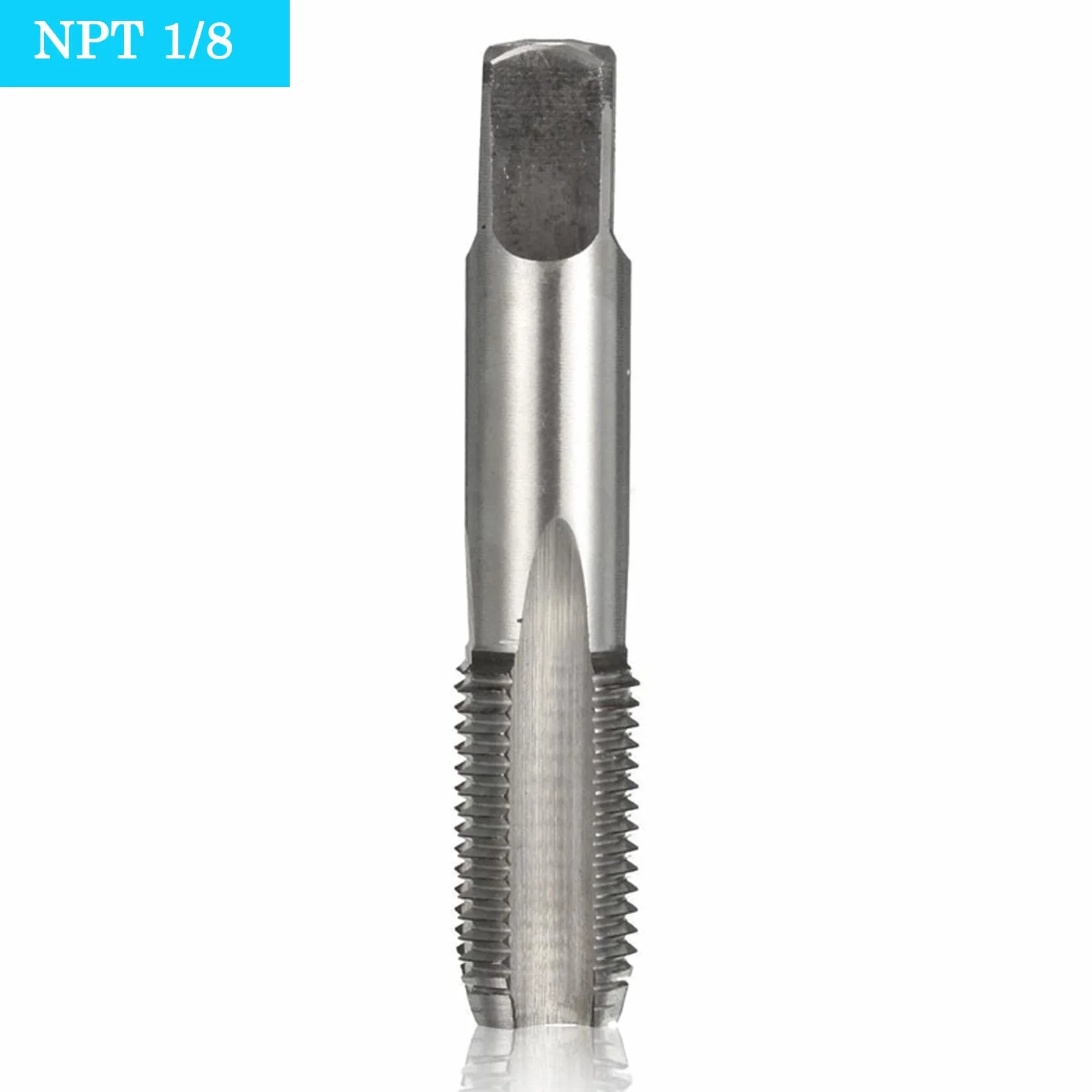 1/8" - 27 NPT stożkowy gwint do rury, kran do gwintowania rur stalowych o wysokiej prędkości, krany do formowania gwintów