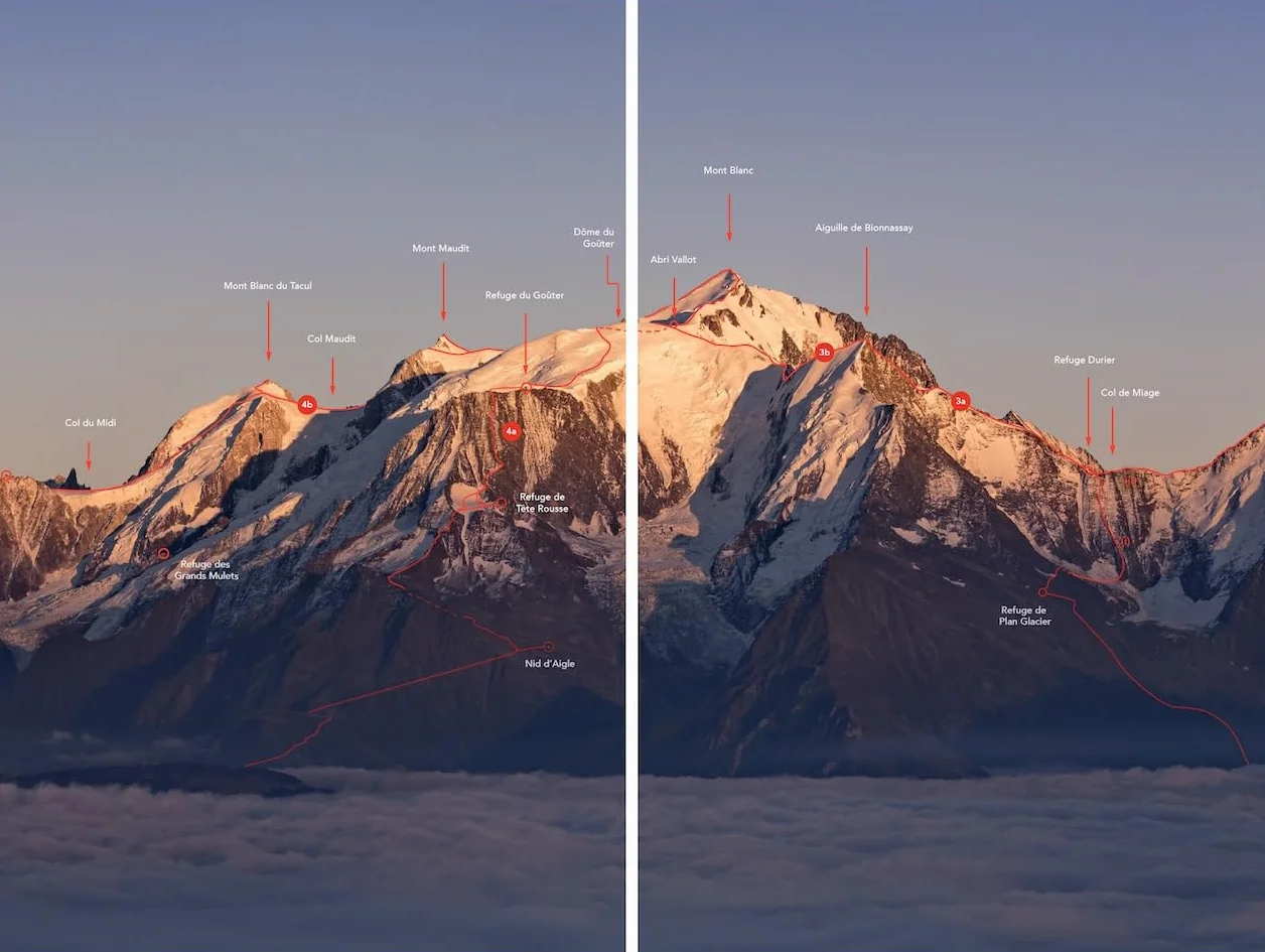 THE 4000M PEAKS OF THE ALPS VOLUME 1 : WEST: Selected Alpine Climbs & Ski Mountineering Routes