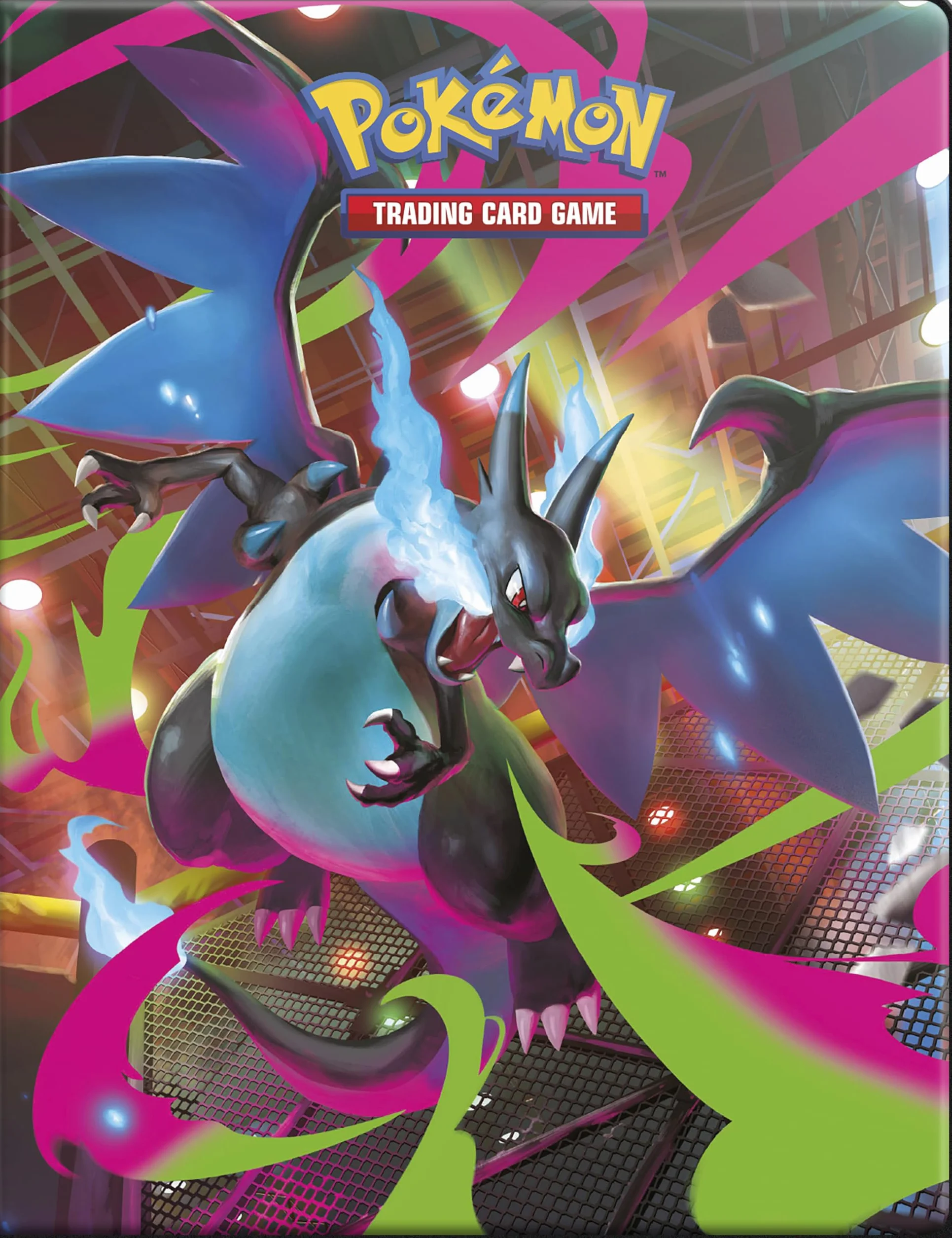 Asmodee Ultra Pro Pokémon Mega-Evolution Fantasmagoryczne płomienie ME02 Notatnik na karty 252 karty Akcesoria do kart kolekcjonerskich