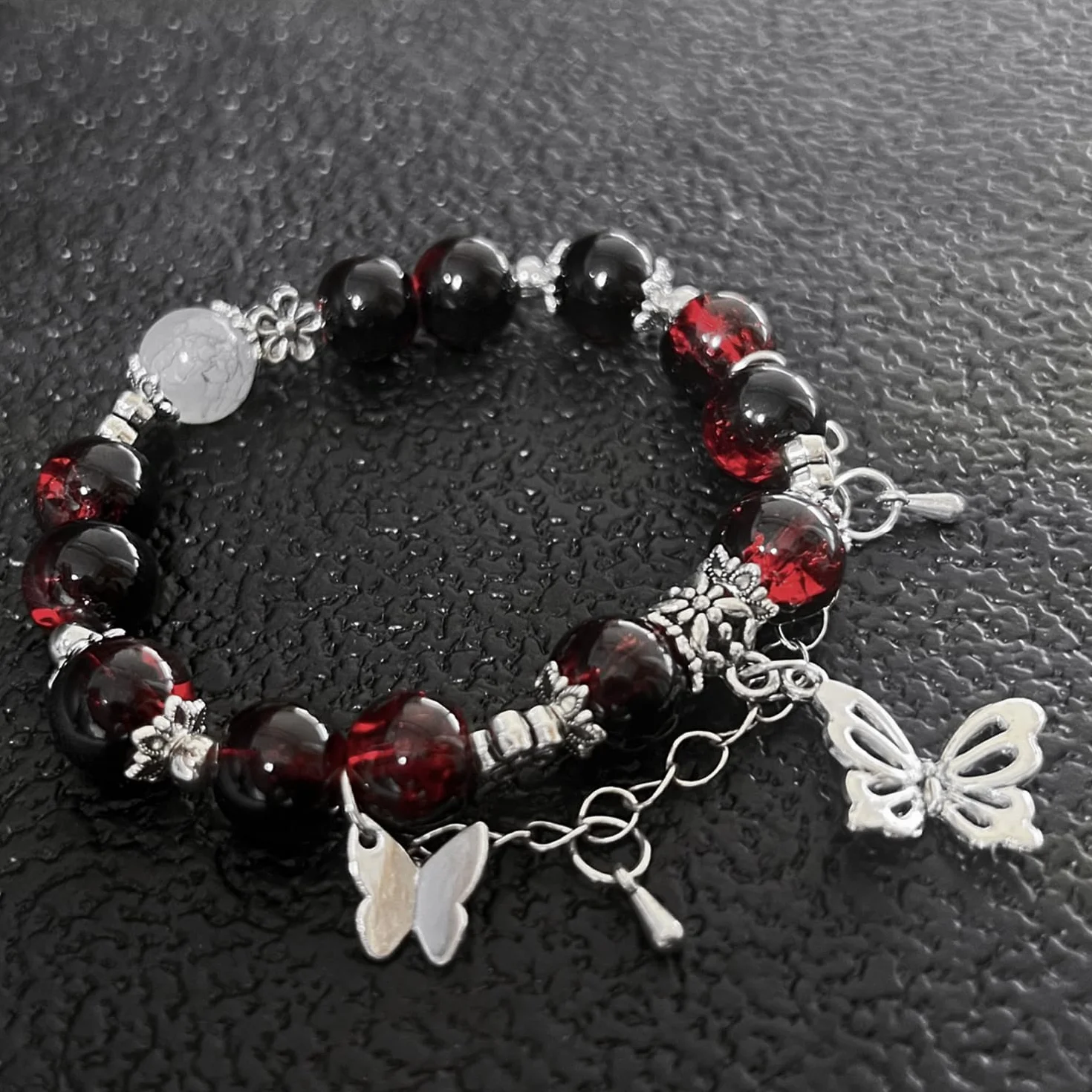 Heaven Official's Blessing Ręczne składane wachlarze anime Tian Guan Ci Fu Bransoletka Xie Lian Hua Cheng Anime Zakładka dla fanów 3 szt